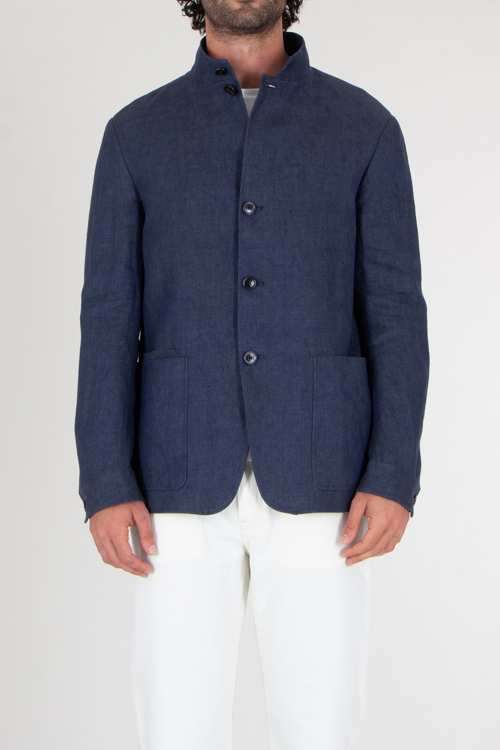 ZEGNA Regular Fit  Oasi Lino Linen Chore Jacket