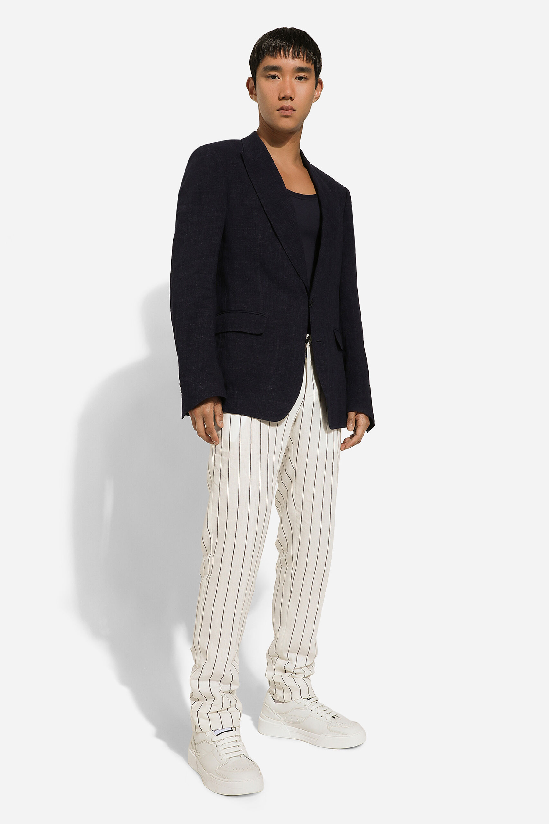 DOLCE & GABBANA Linen Blend Jacket Sicilia