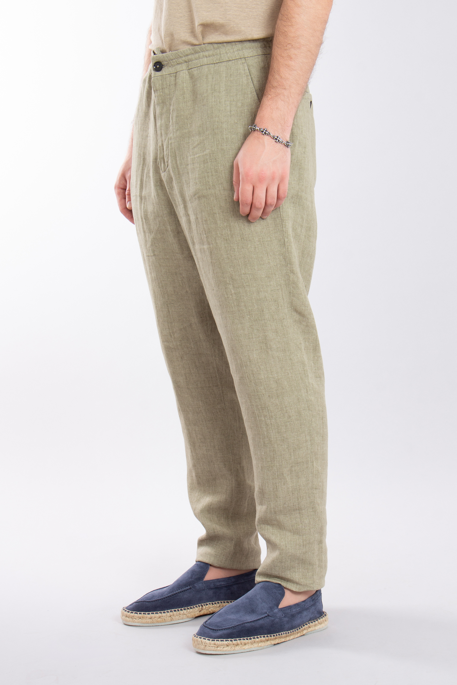 ZEGNA Relaxed Fit Linen Pants