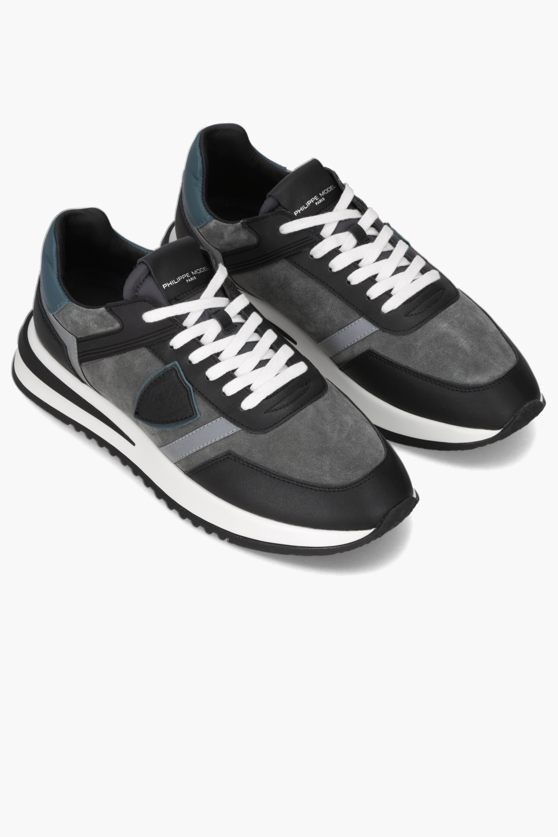 PHILIPPE MODEL Suede Sneakers Tropez 2.1 Low Bekleidung, Schuhwerk, Schuh, Sneaker