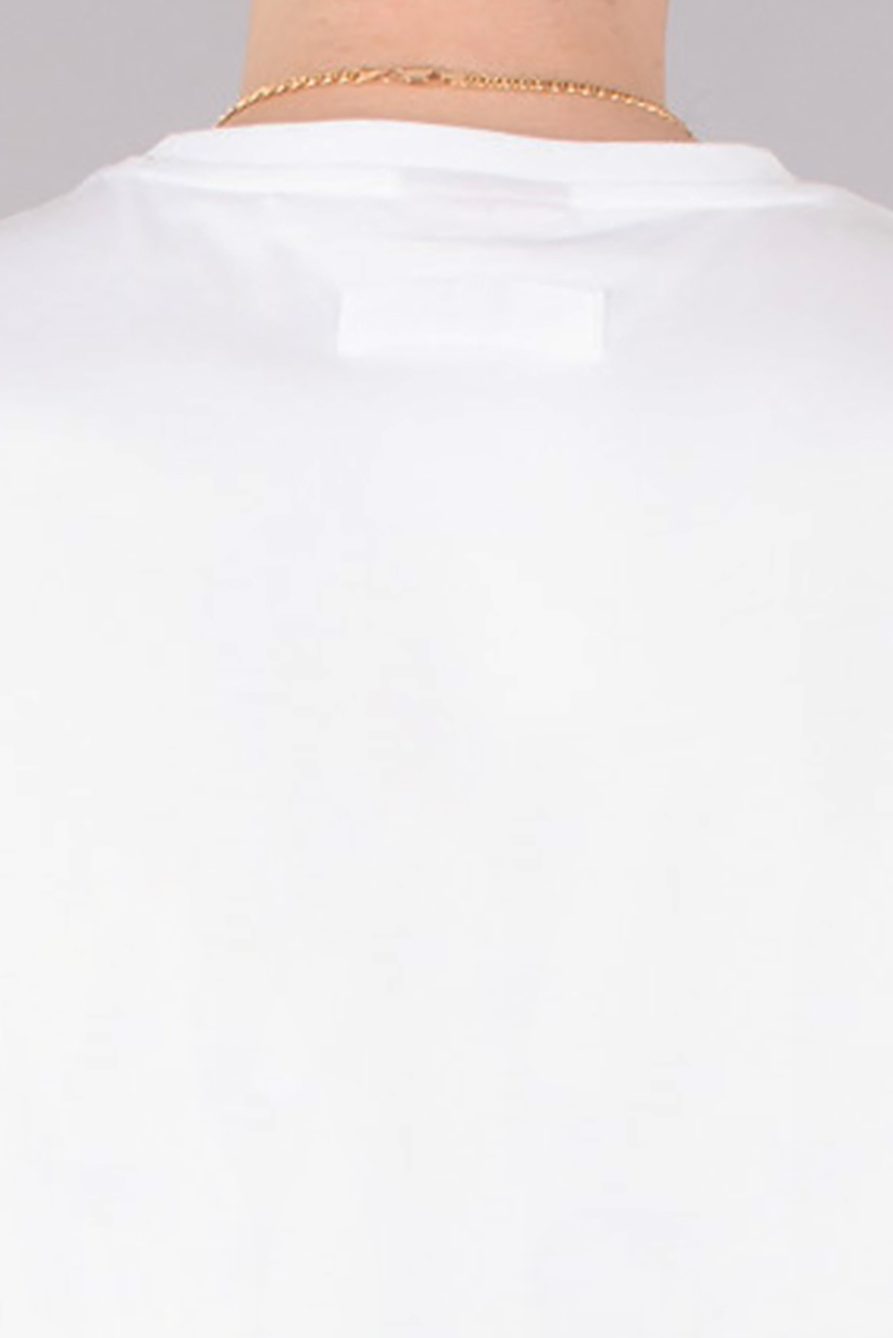 HUGO Slim Fit Mercerized Cotton T-Shirt Dimerstee Zubehor, Bluse, Kleidung, Schmuck, Halskette