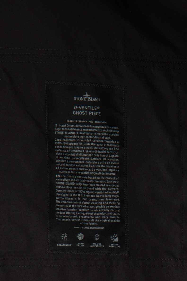 STONE ISLAND Ghost Piece O-Ventile Jacket | L