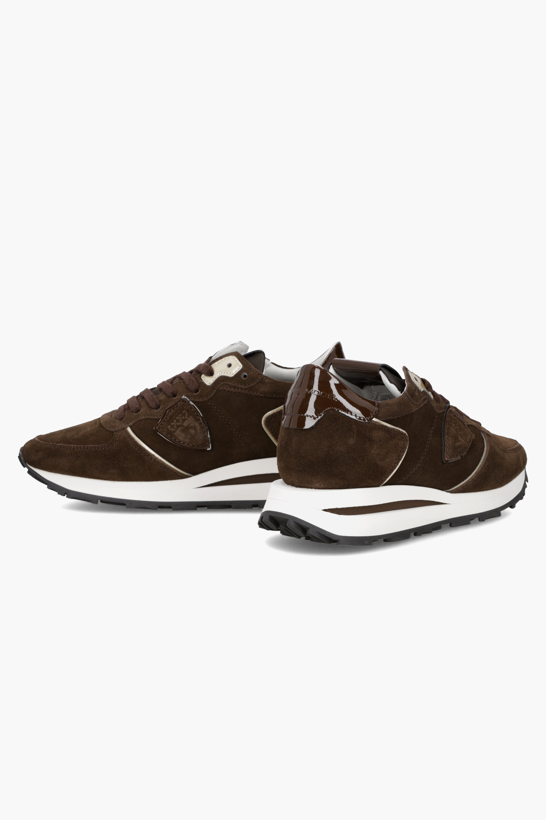 PHILIPPE MODEL Suede Sneakers Tropez Haute Low Wildleder, Kleidung, Schuhwerk, Schuh, Sneaker