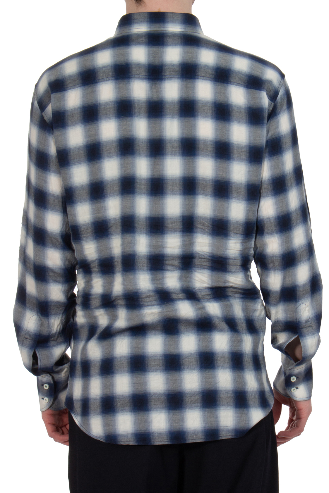DSQUARED Regular Fit Checked Cotton Blend Shirt DSQUARED Regular Fit Checked Cotton Blend Shirt