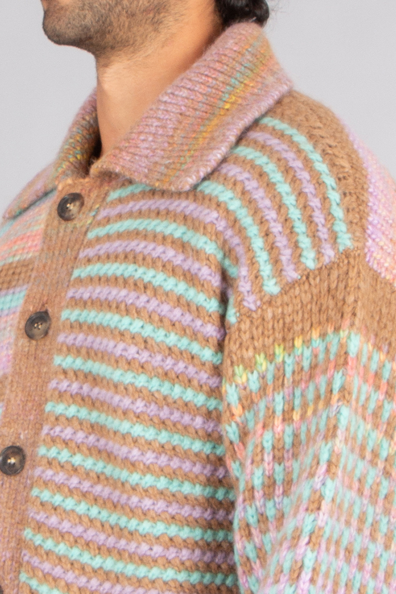 Bekleidung, Strickwaren, Pullover, Mantel