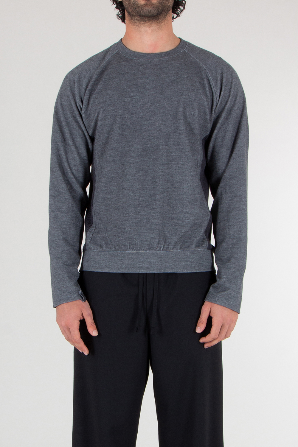 XLIM Regular Fit Paneled Sweater