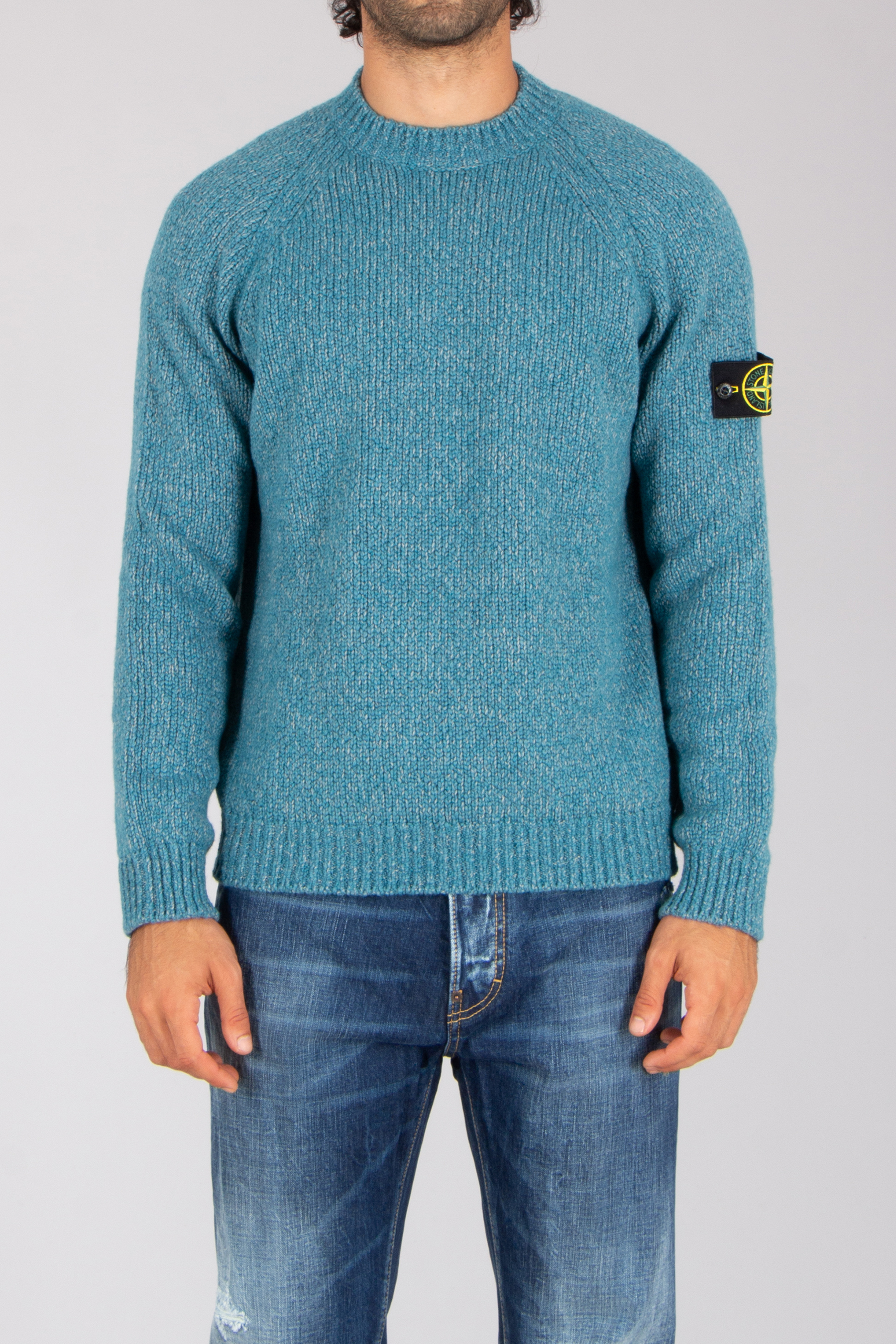 Bekleidung, Strickwaren, Pullover, Jeanshose, Hosen