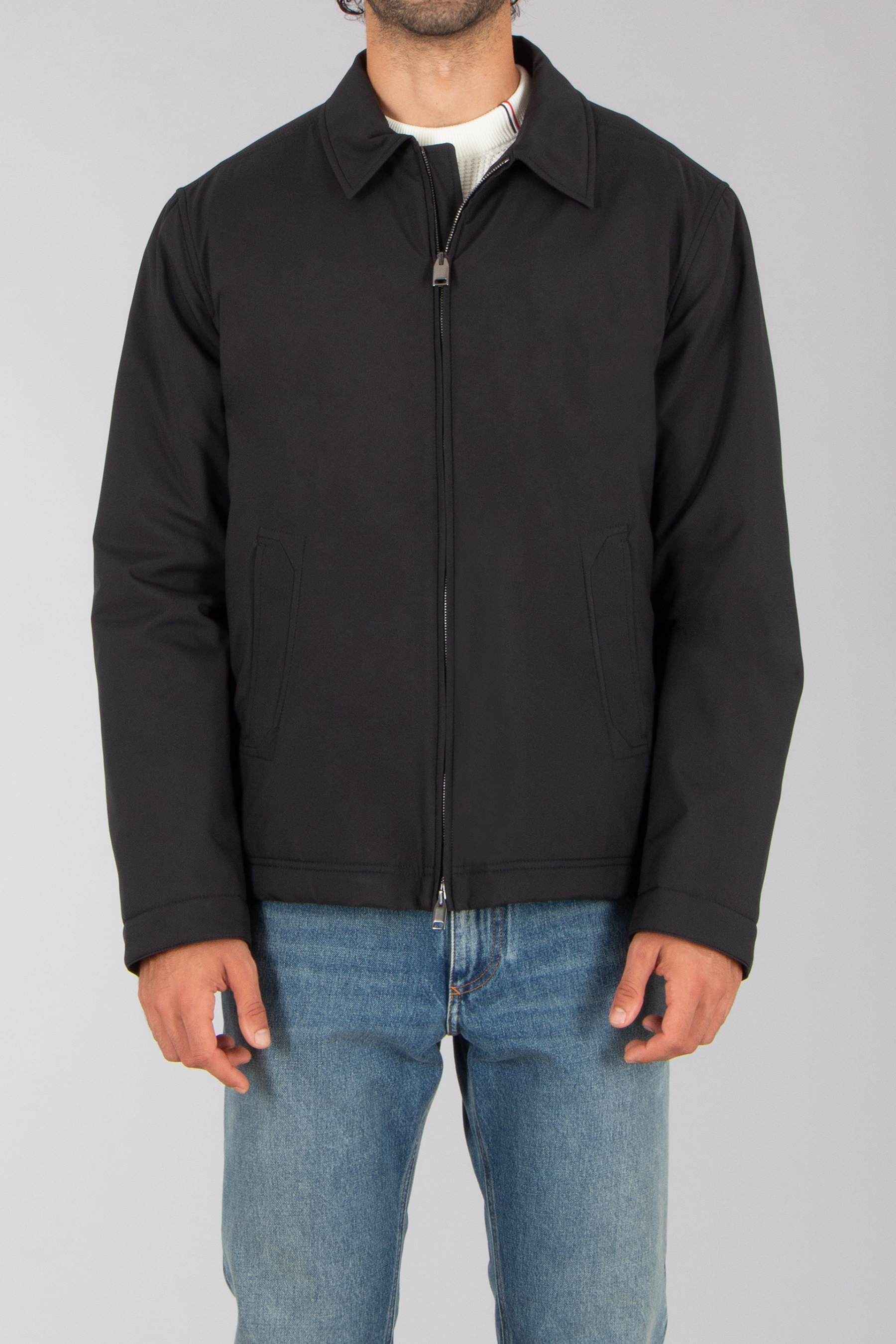 Mantel, Jacke, Fleece, Jeanshose, Langarm