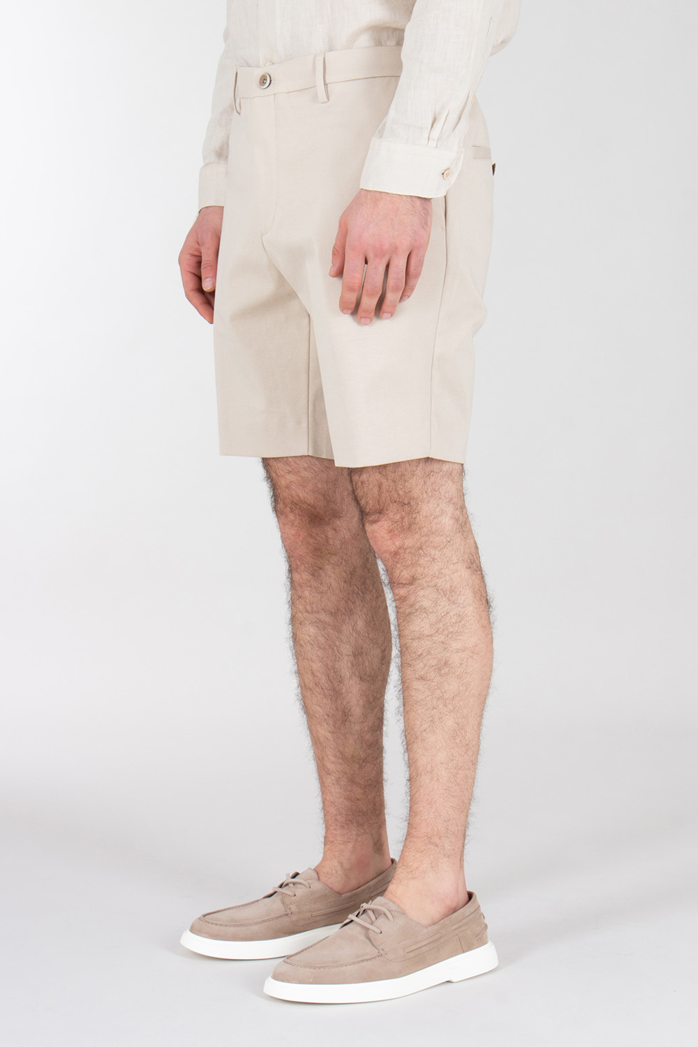 GTA Slim Fit Cotton-Nylon Stretch Shorts Davide Short