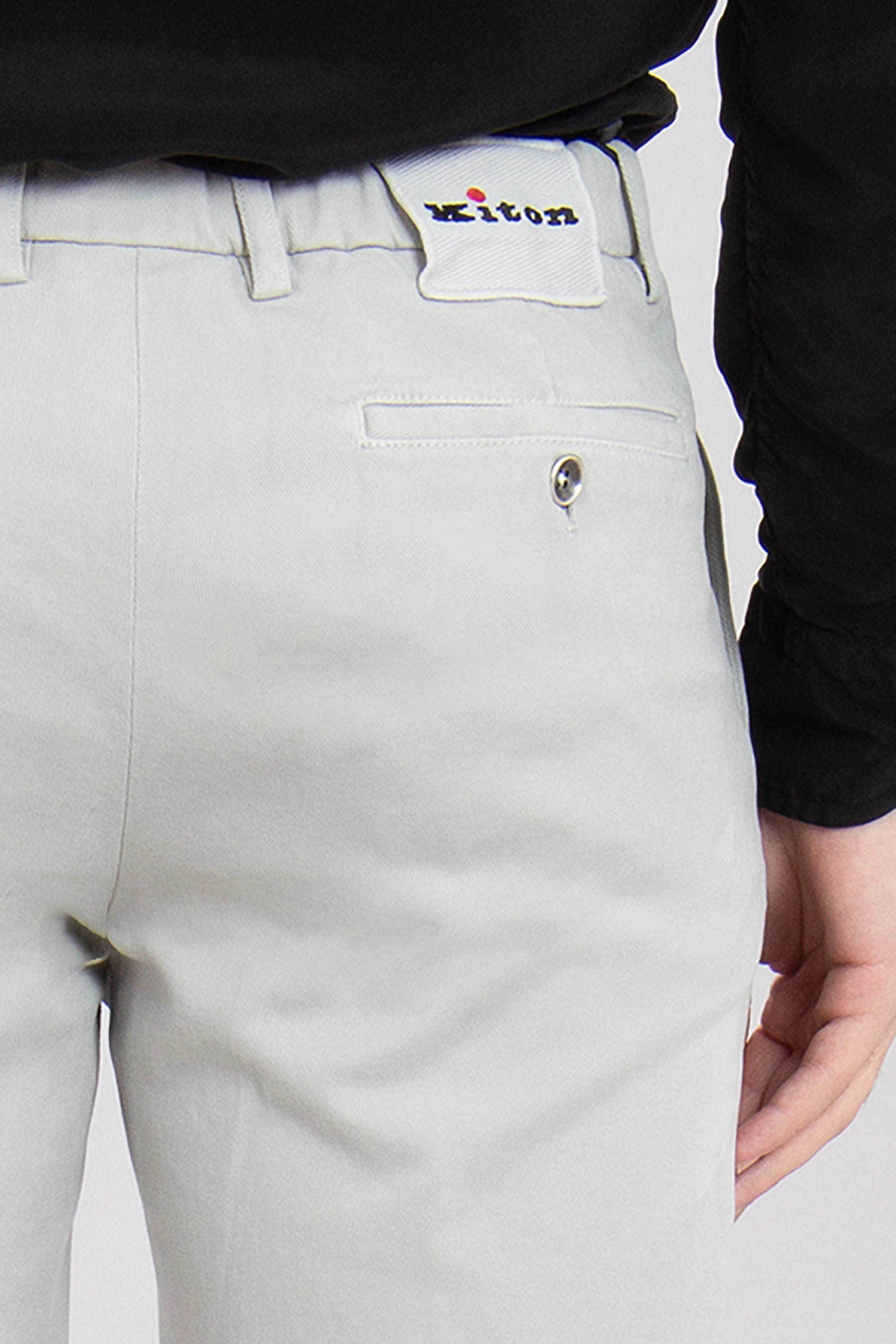 KITON Cotton Stretch Chino Pants KITON Cotton Stretch Chino Pants