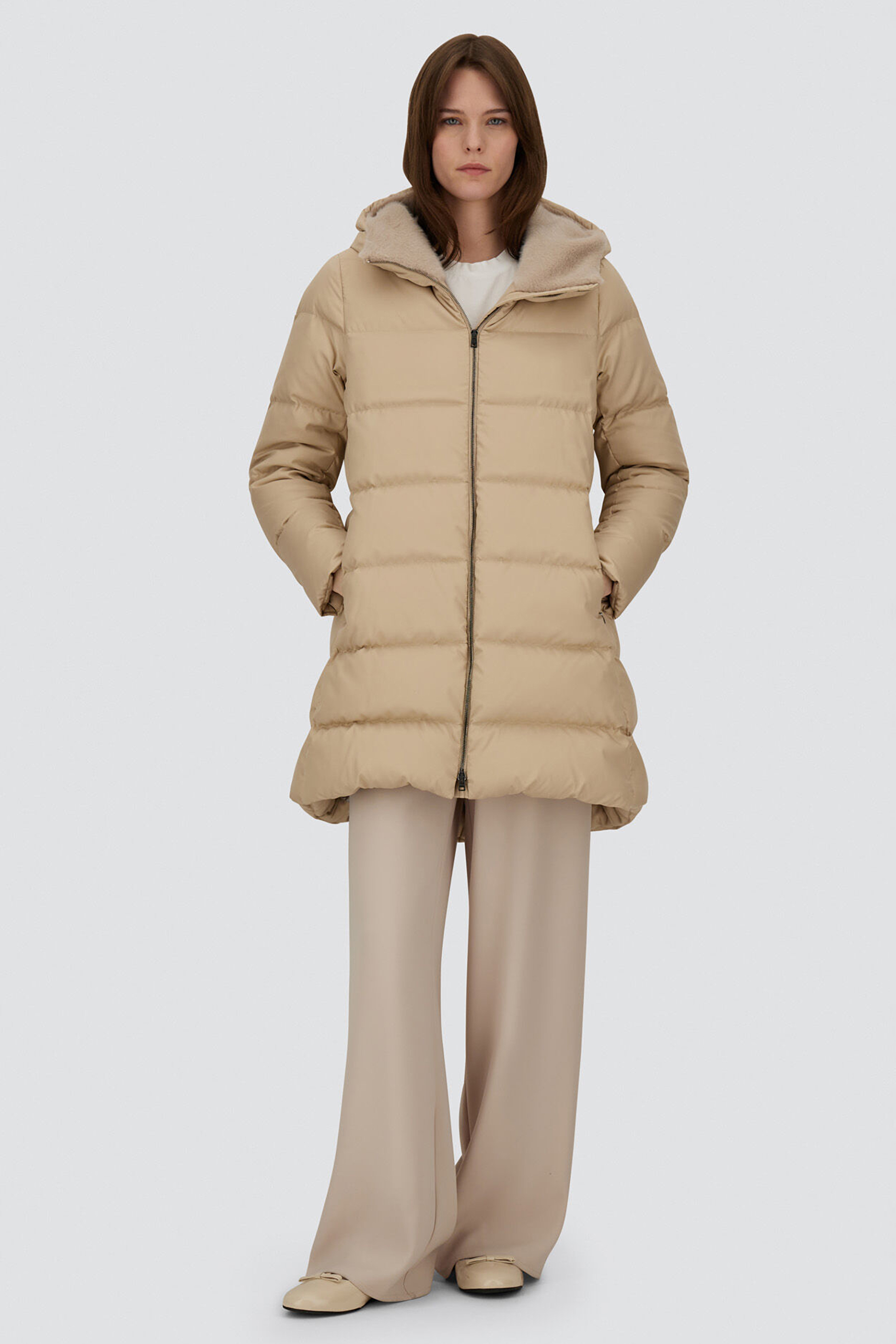 Mantel, Jacke, Erwachsener, Person, Frau