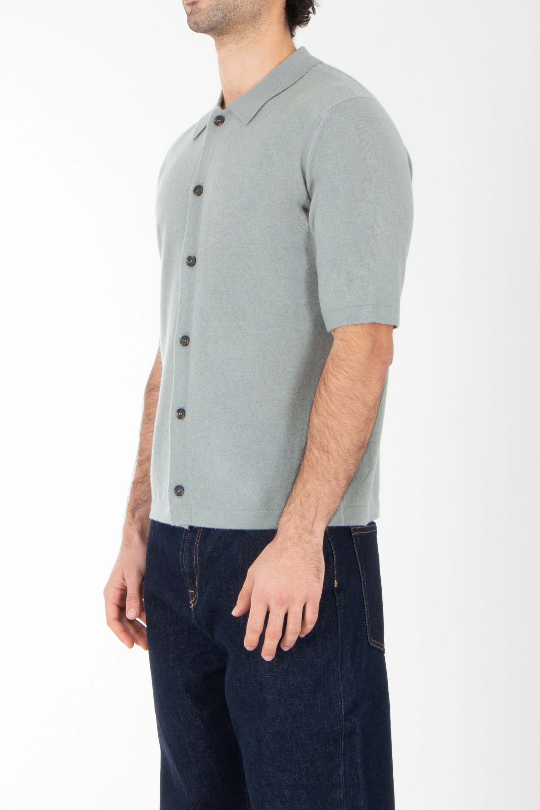 Hemd, Jeanshose, Erwachsener, Mann, Person