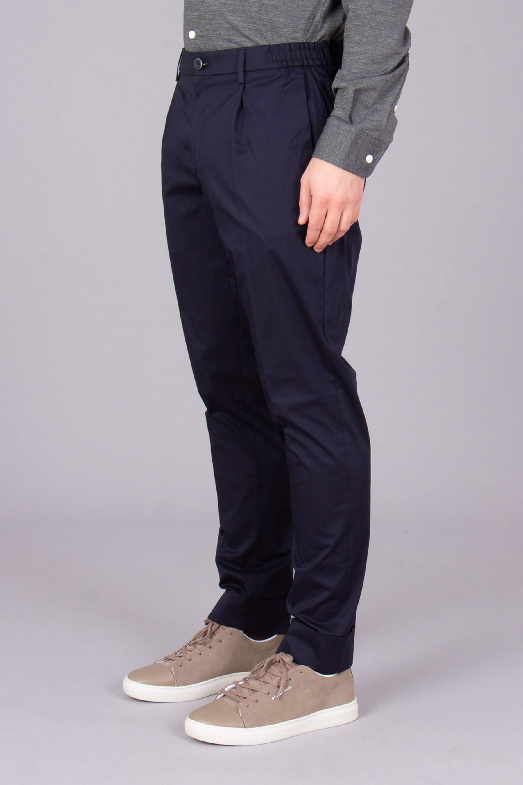 GTA Comfort Fit Stretch Cotton-Nylon Blend Pleated Pants Dennis GTA Comfort Fit Stretch Cotton-Nylon Blend Pleated Pants Dennis