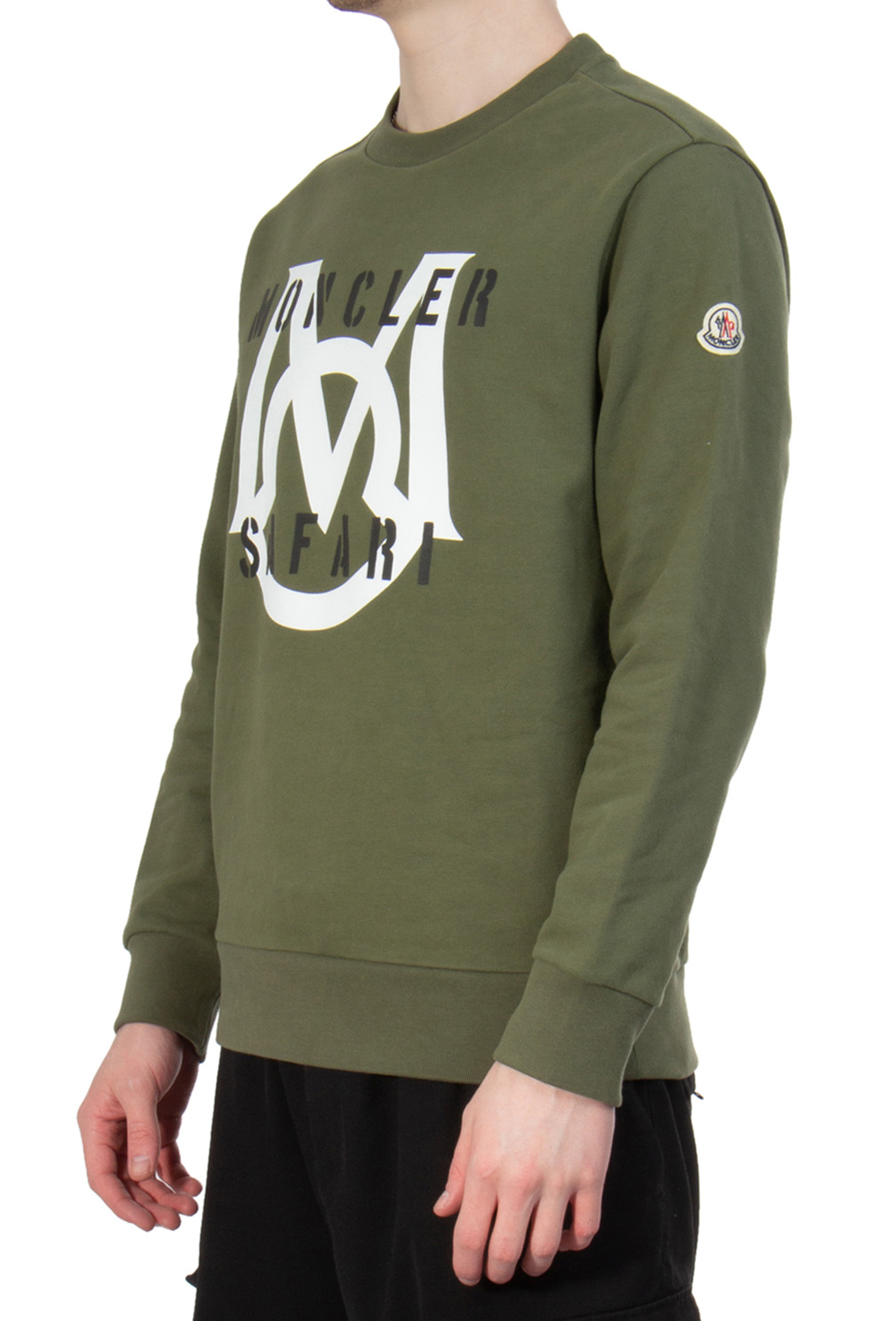MONCLER Printed Cotton Sweatshirt