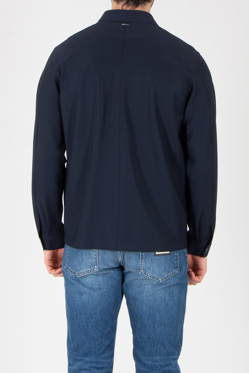 HERNO Regular Fit Light Scuba Shirt Jacket