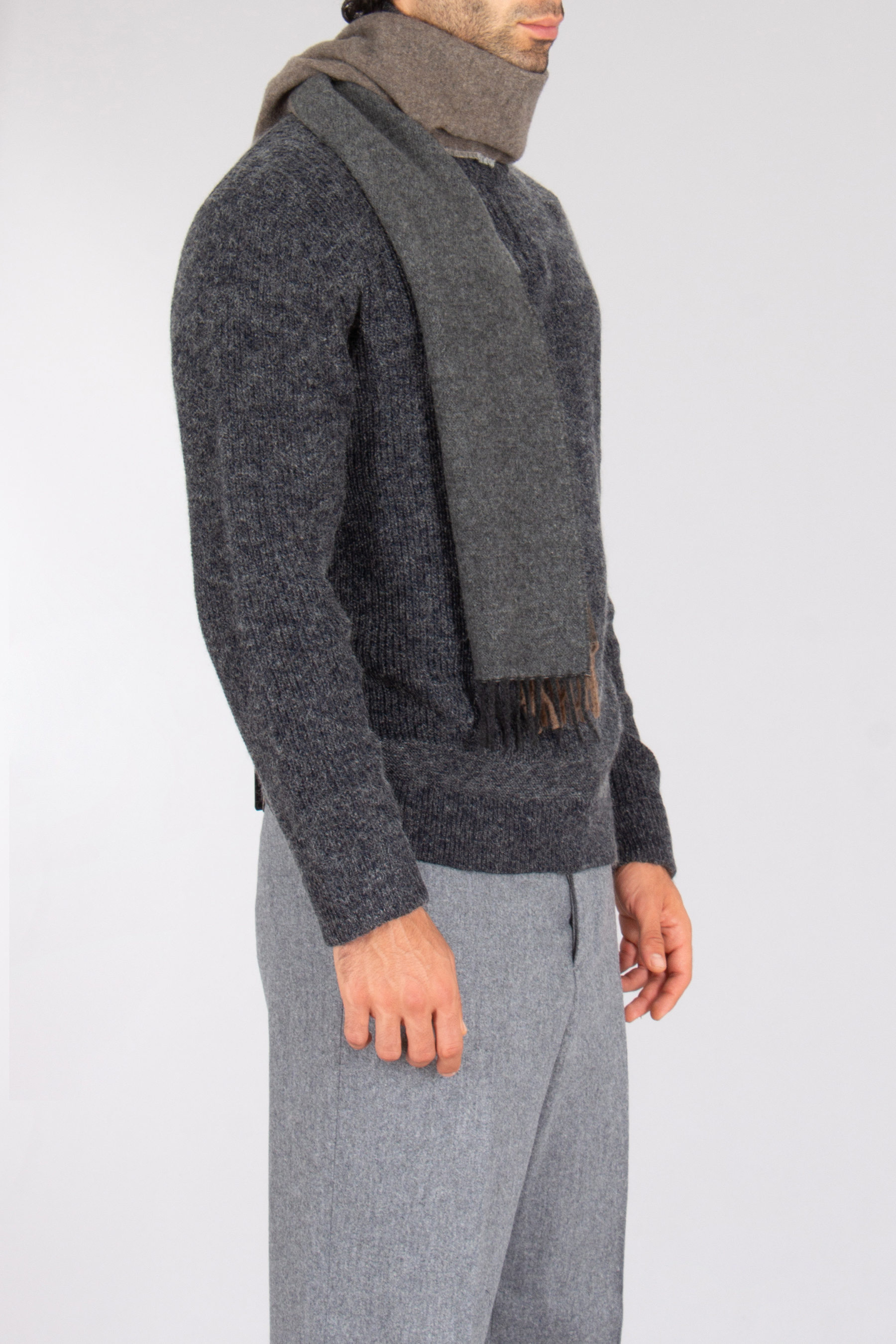 Bekleidung, Strickwaren, Pullover, Mantel