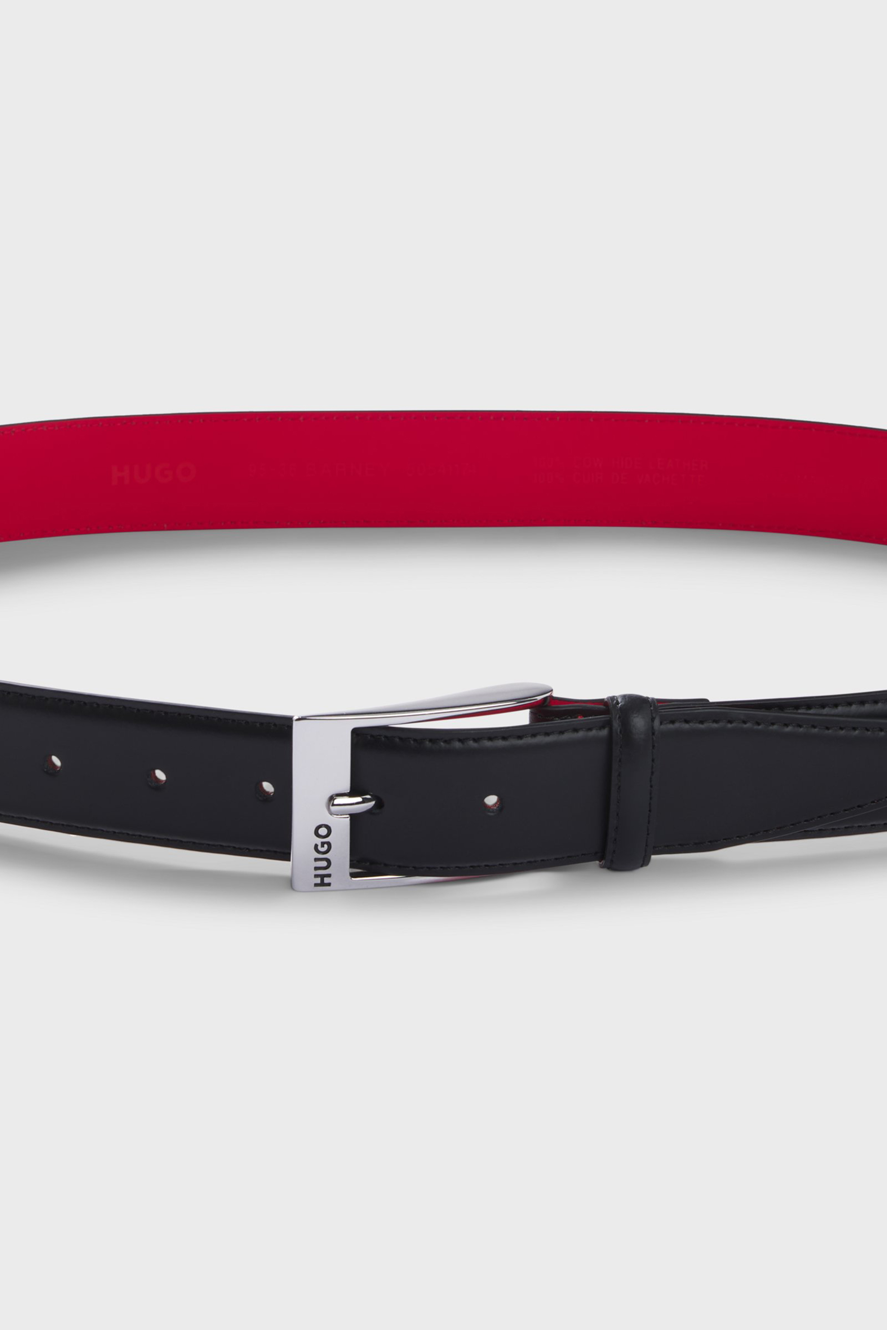 HUGO Leather Belt Barney Zubehor, Gürtel