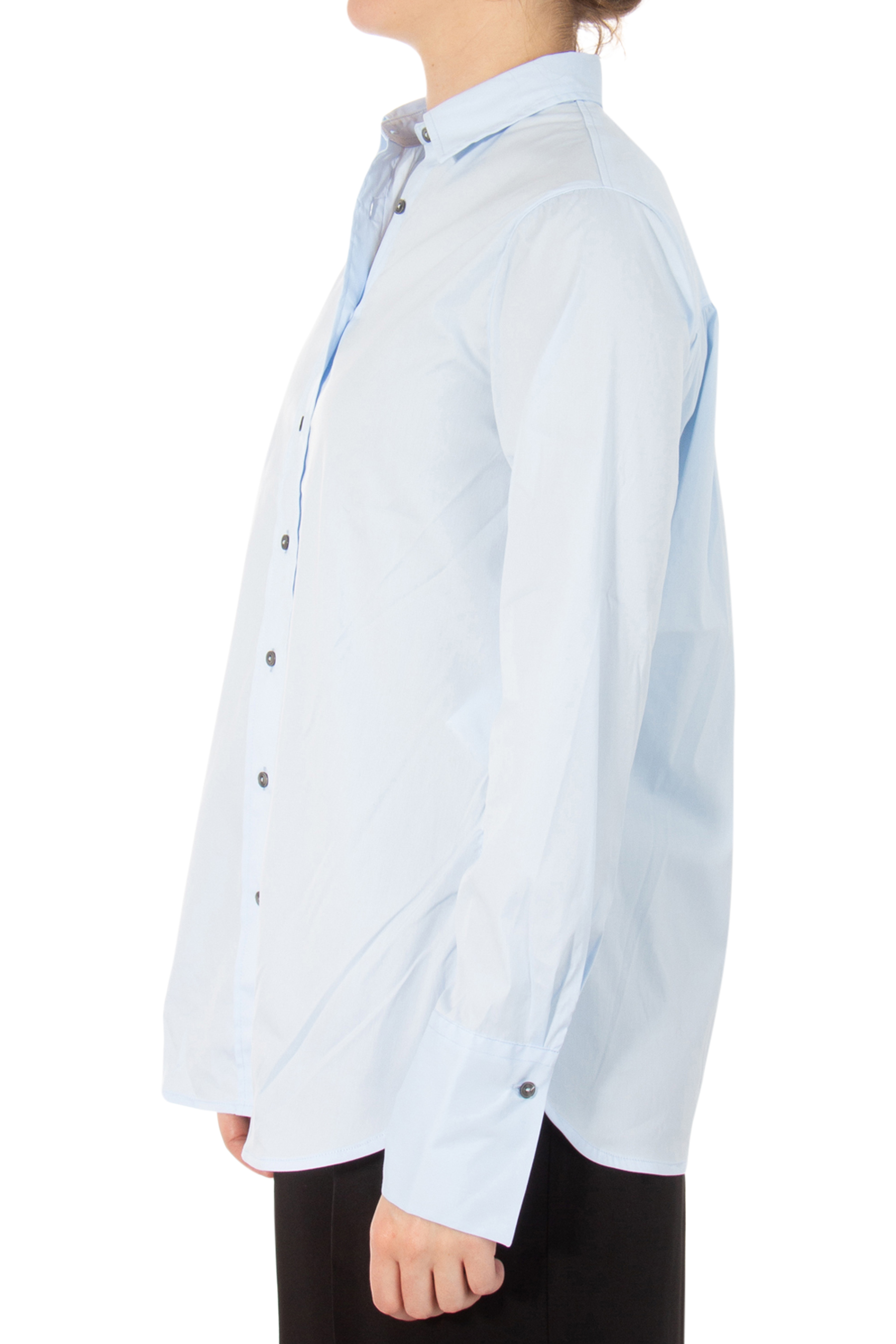 0039 ITALY Cotton Blend Blouse Soluna