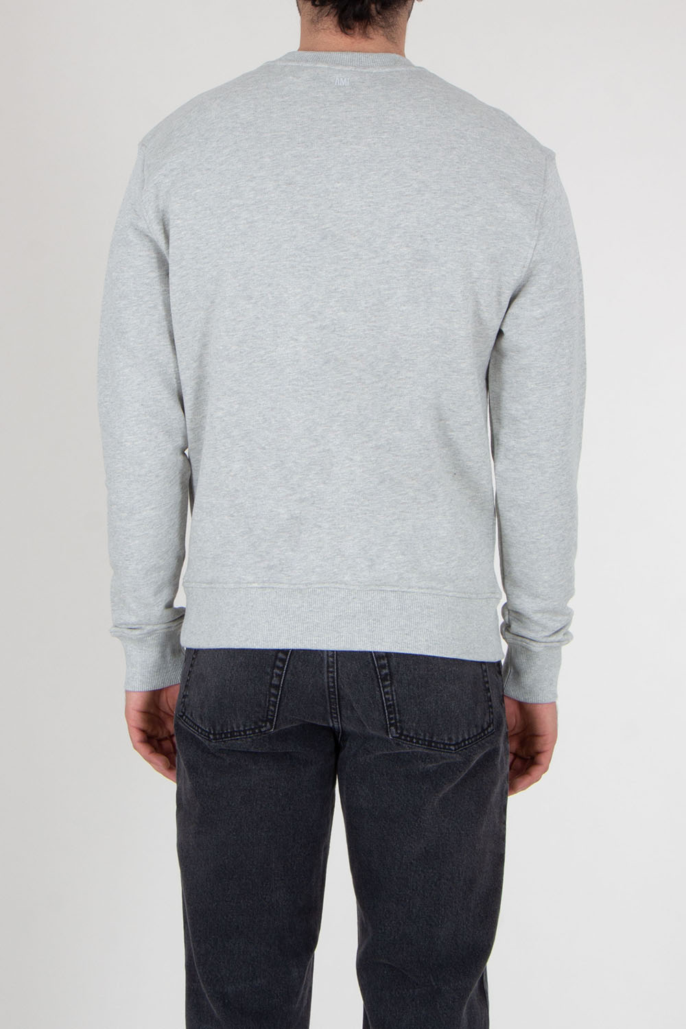 AMI PARIS Regular Fit Cotton Sweatshirt 