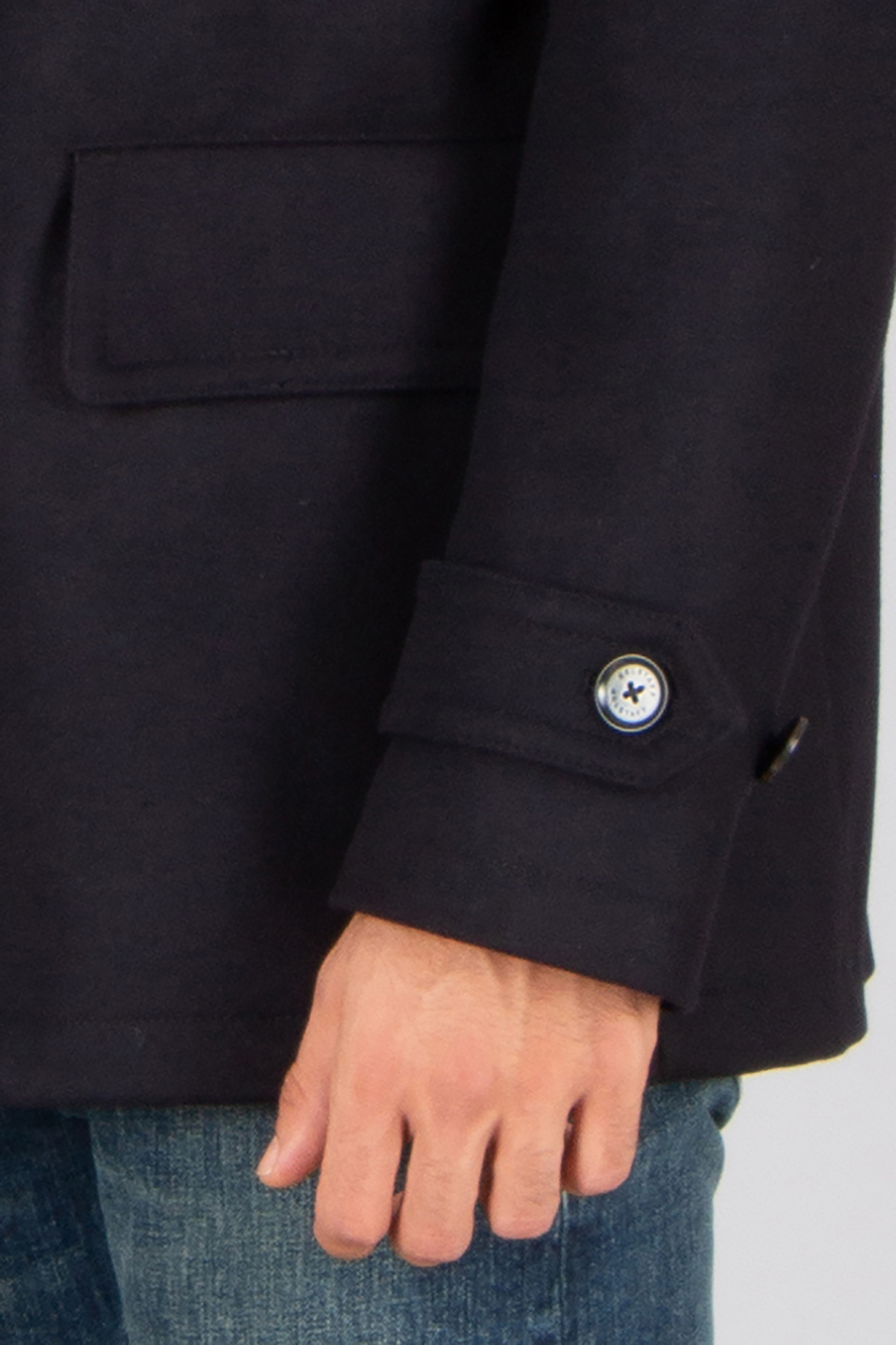 Langarm, Mantel, Blazer, Jacke, Manschette