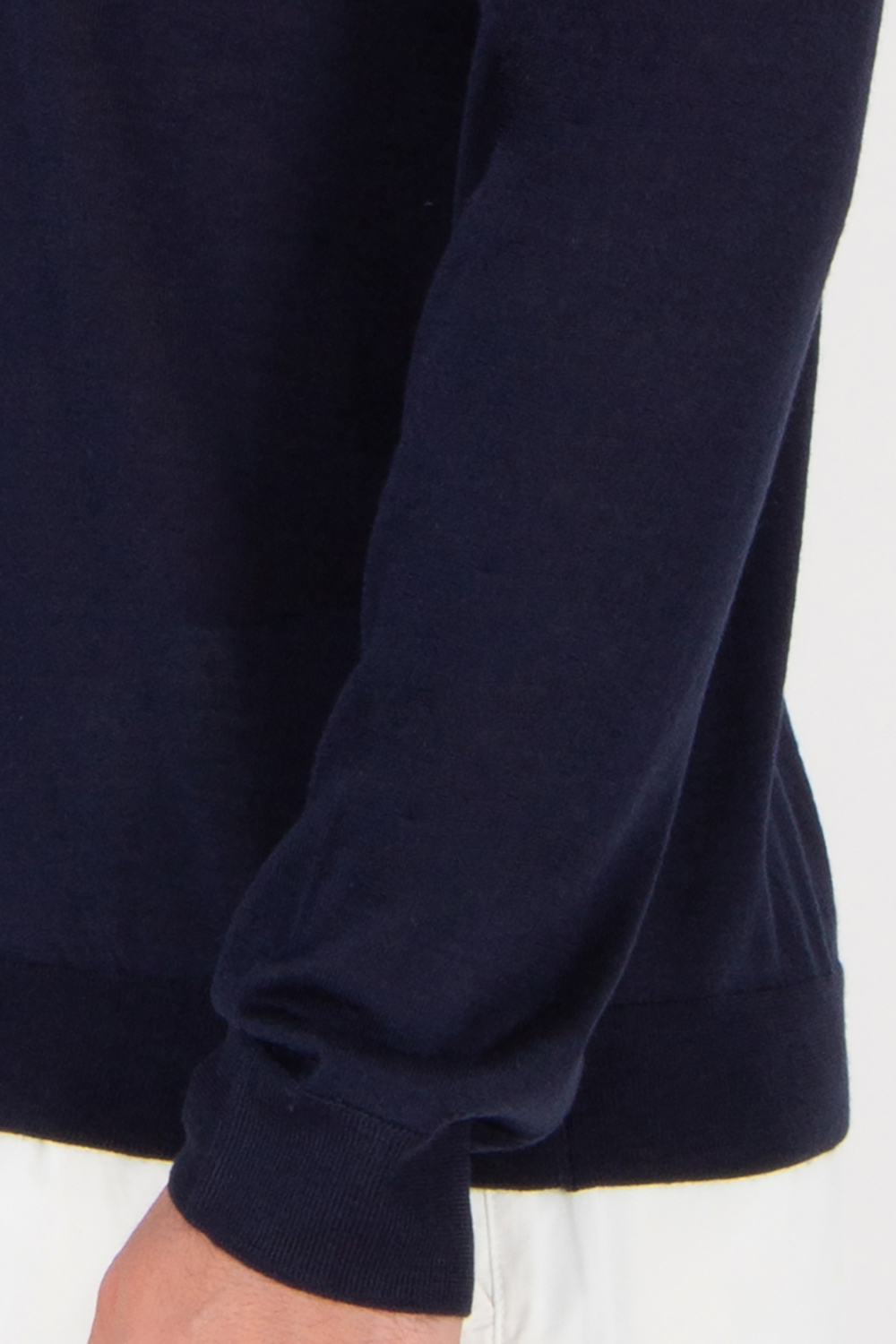 ROBERTO COLLINA Knitted Cashmere Silk Polo Shirt