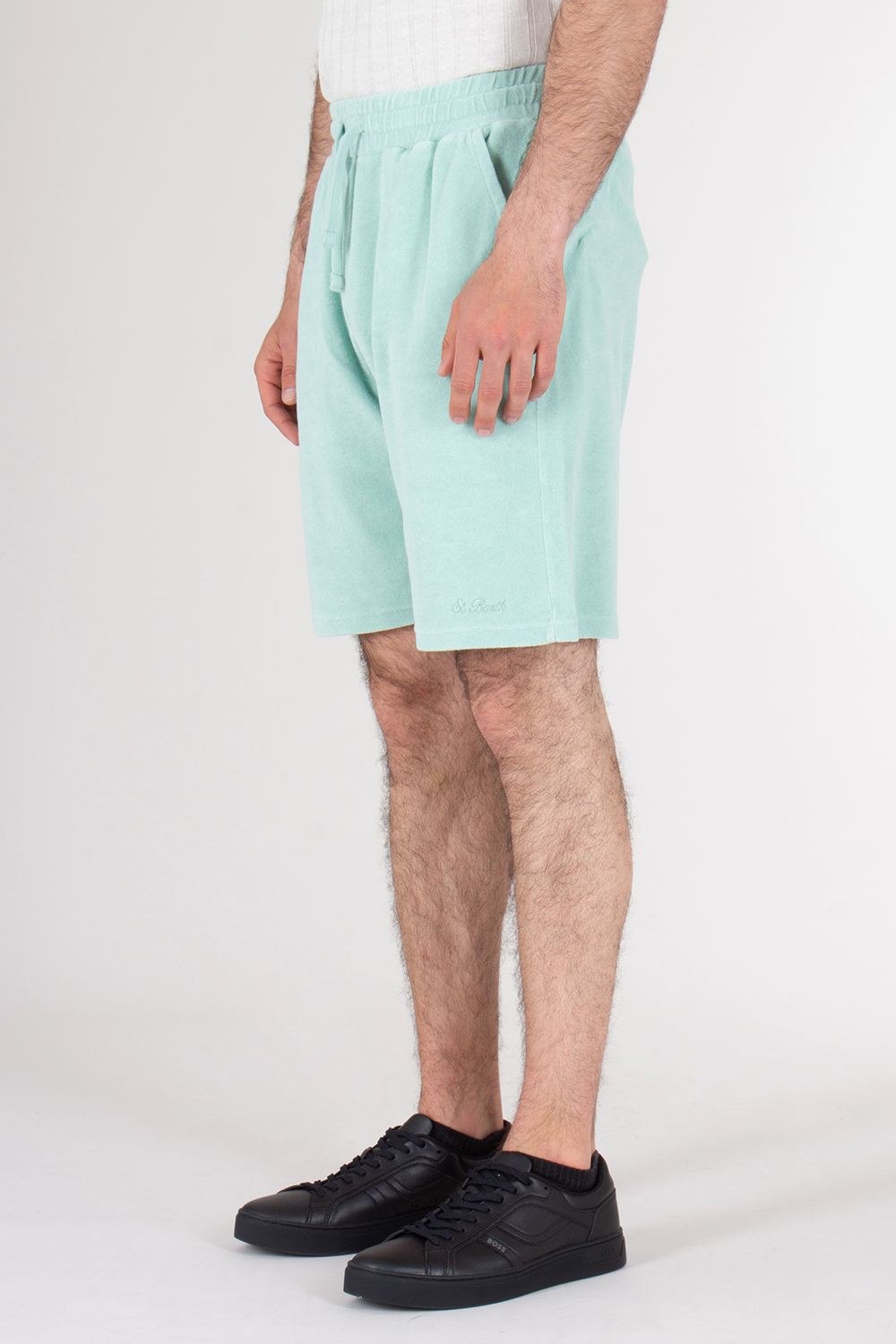 MC2 SAINT BARTH Terry Cotton Track Shorts