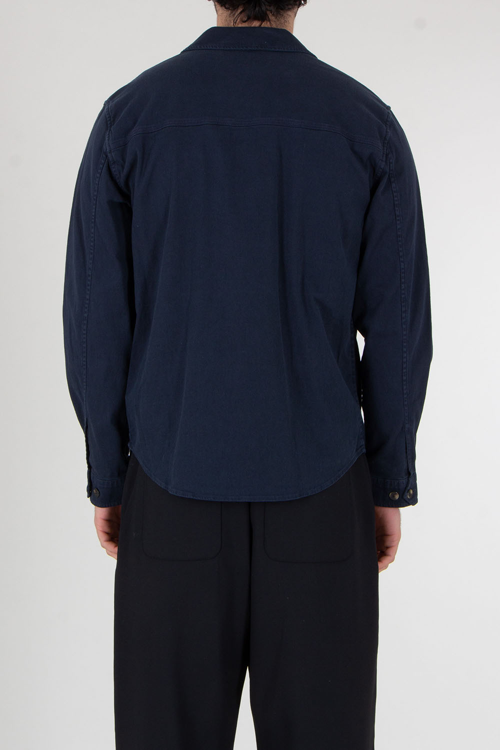  WOOLRICH Regular Fit Cotton-Linen Safari Overshirt