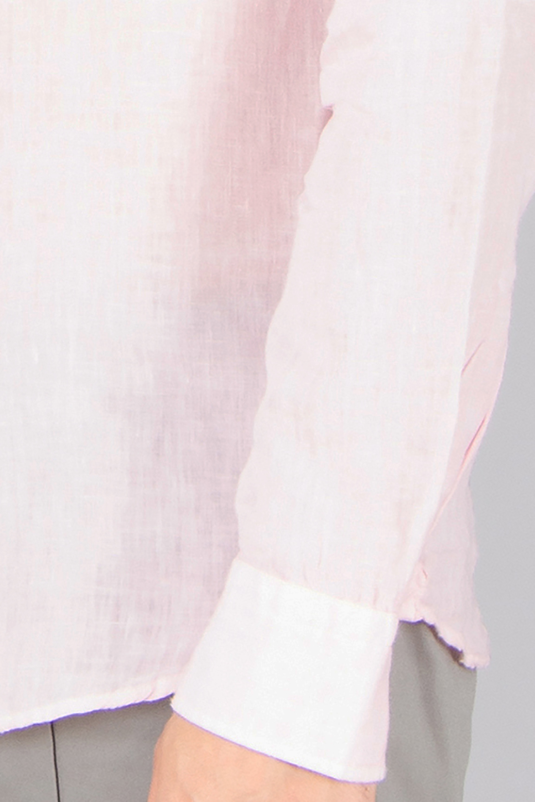 SONRISA Regular Fit Linen Shirt Dekoration für Zuhause, Leinen, Langarm, Bluse, Person