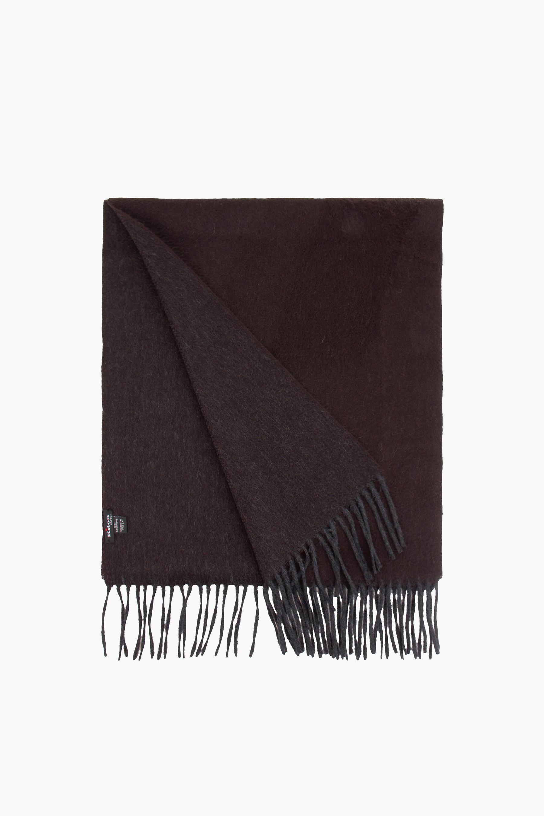 KITON Cashmere Fringe Scarf KITON Cashmere Fringe Scarf