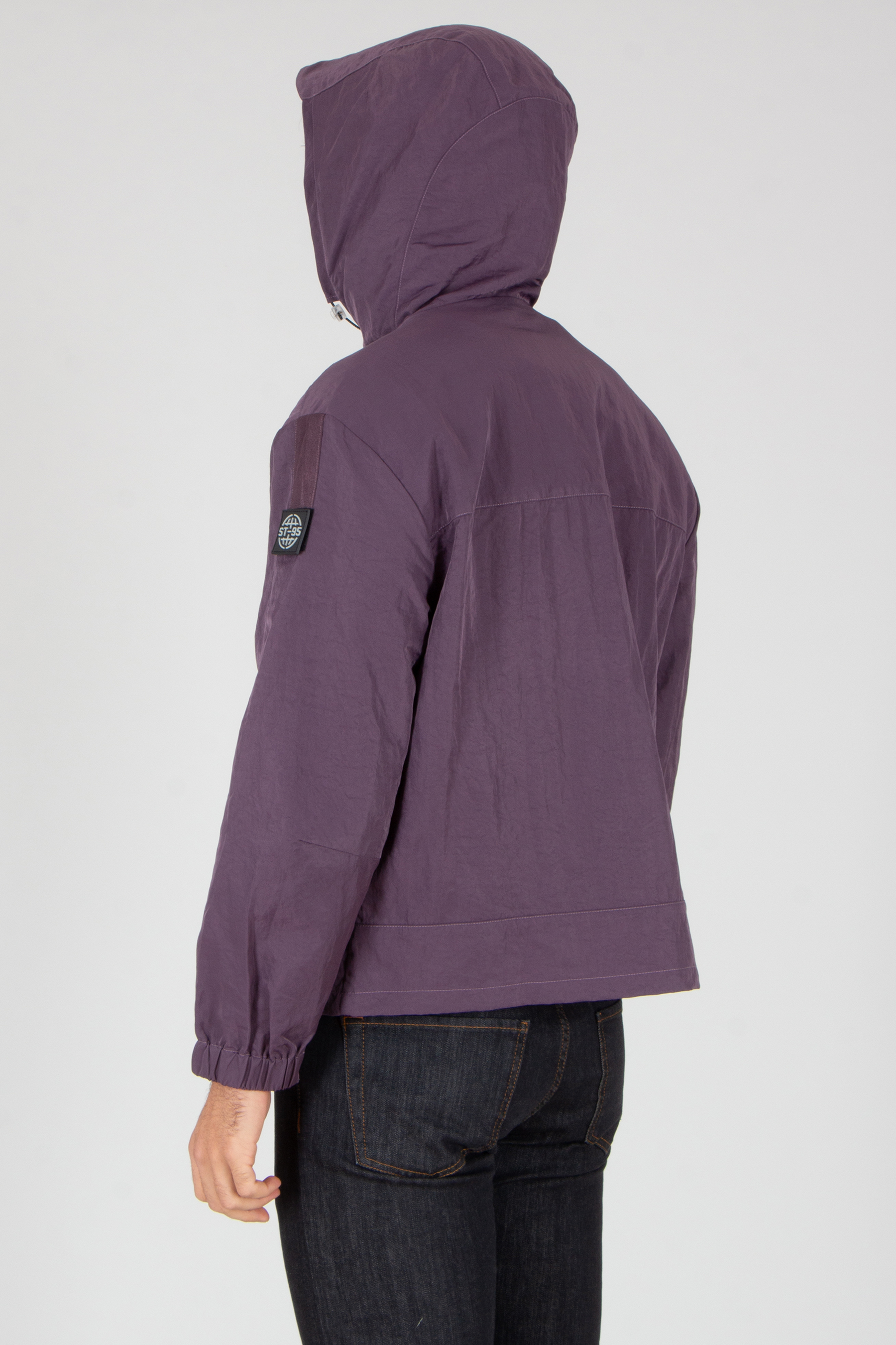 Bekleidung, Mantel, Jacke, Jeans, Kapuze