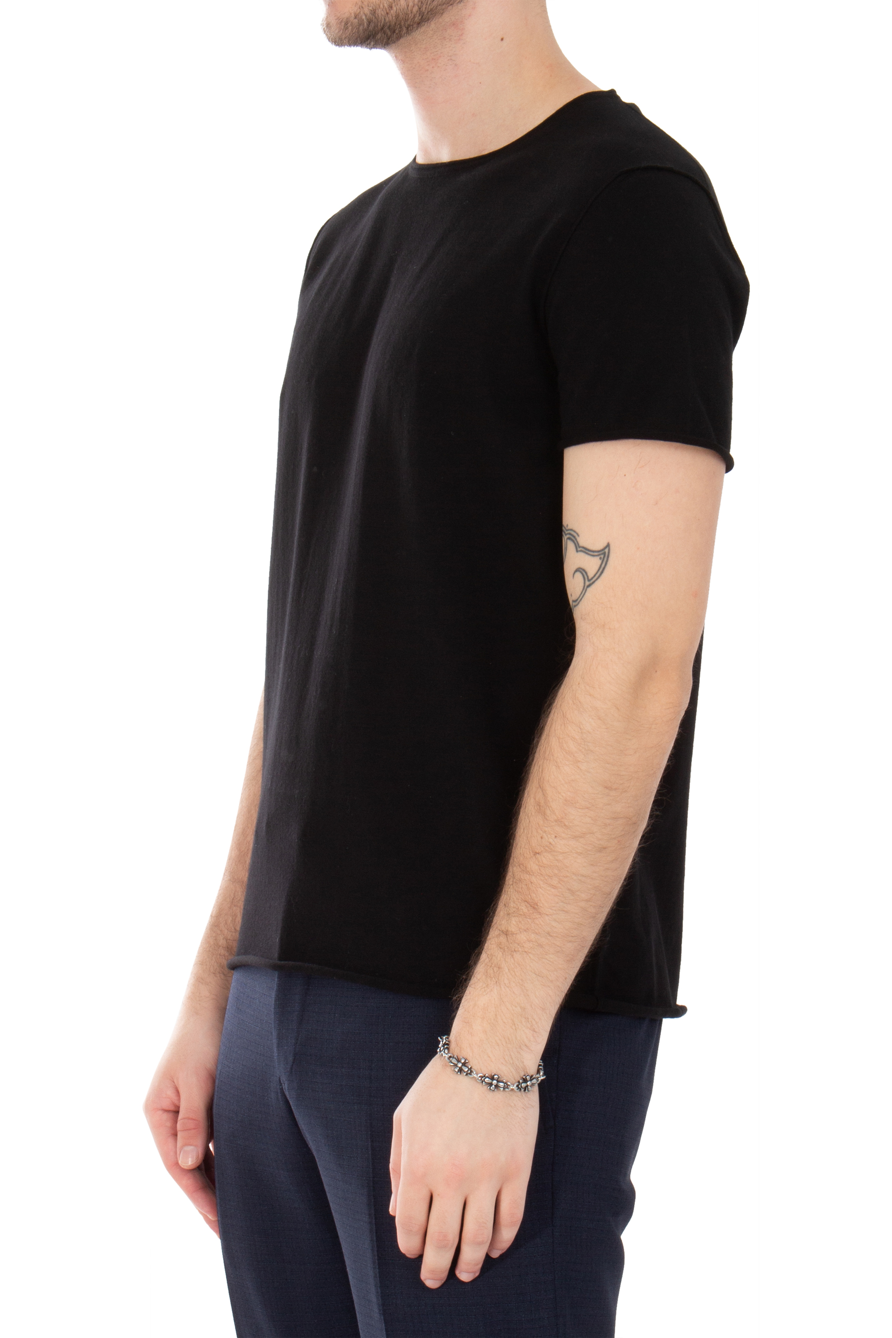 AIDA BARNI Knitted Cotton T-Shirt