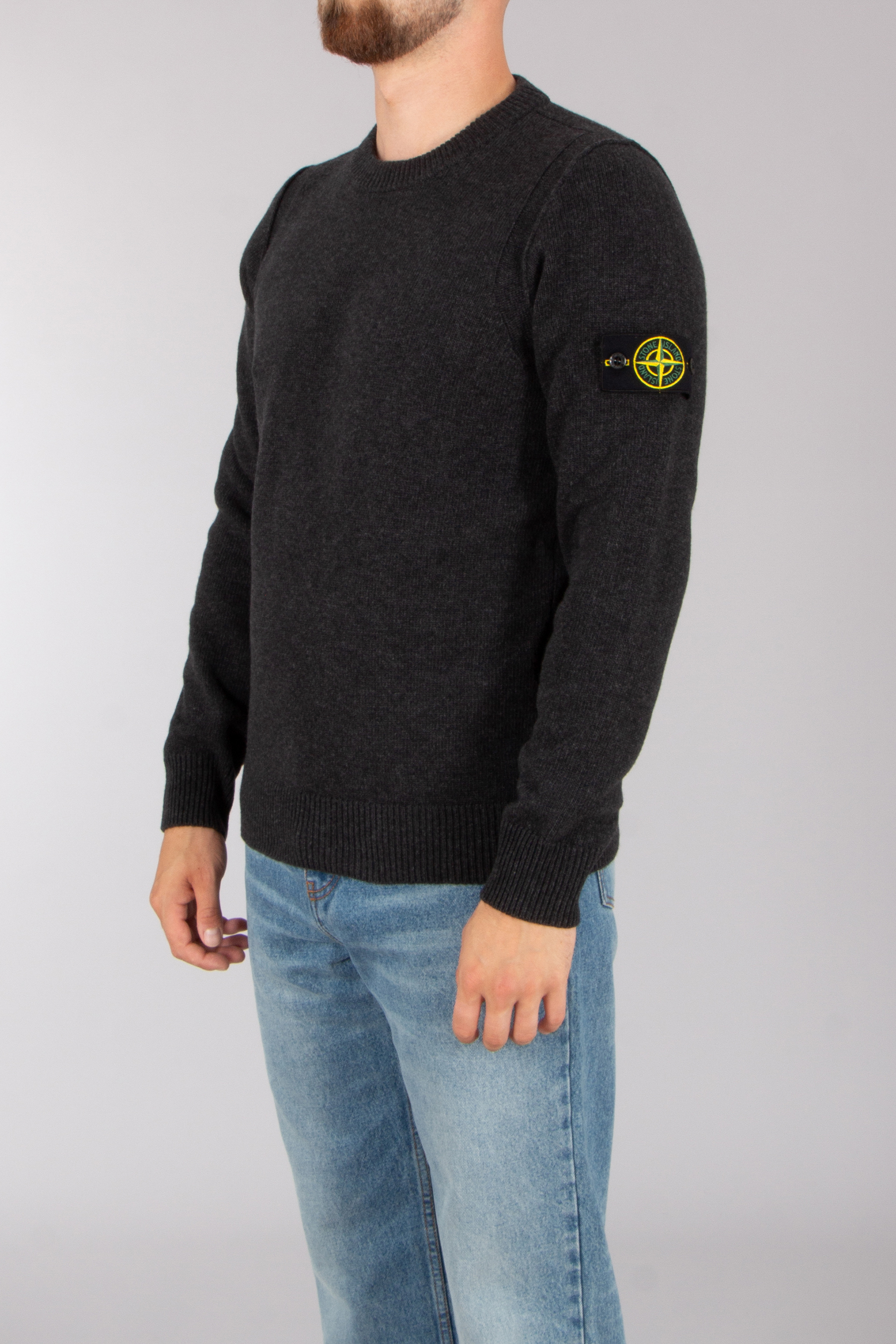 SOTNE ISLAND Regular Fit Lambswool-Nylon Blend Sweater Bekleidung, Strickwaren, Pullover