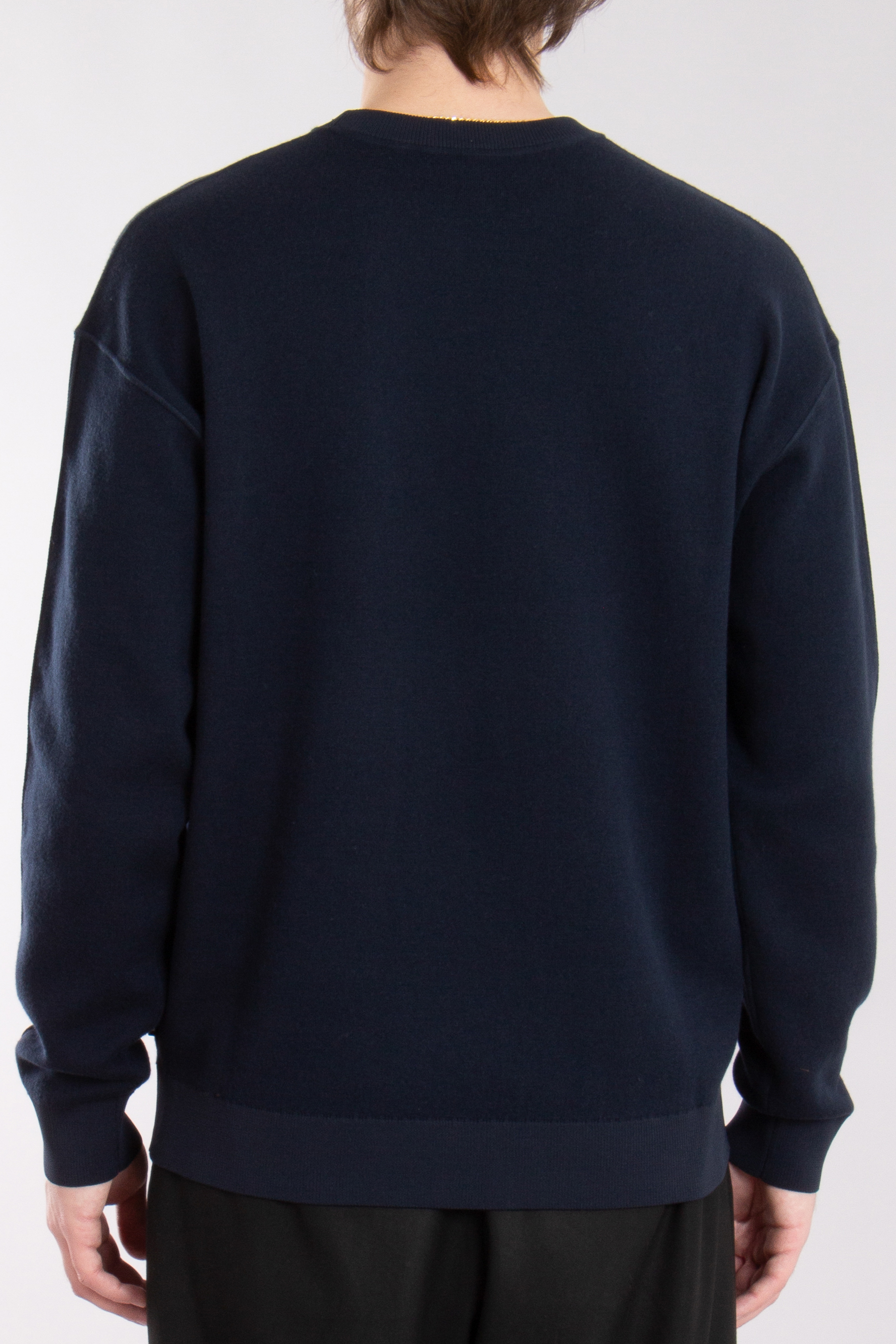 BOSS Brushed Cotton-Virgin Wool Blend Sweater H-Daero BOSS Brushed Cotton-Virgin Wool Blend Sweater H-Daero