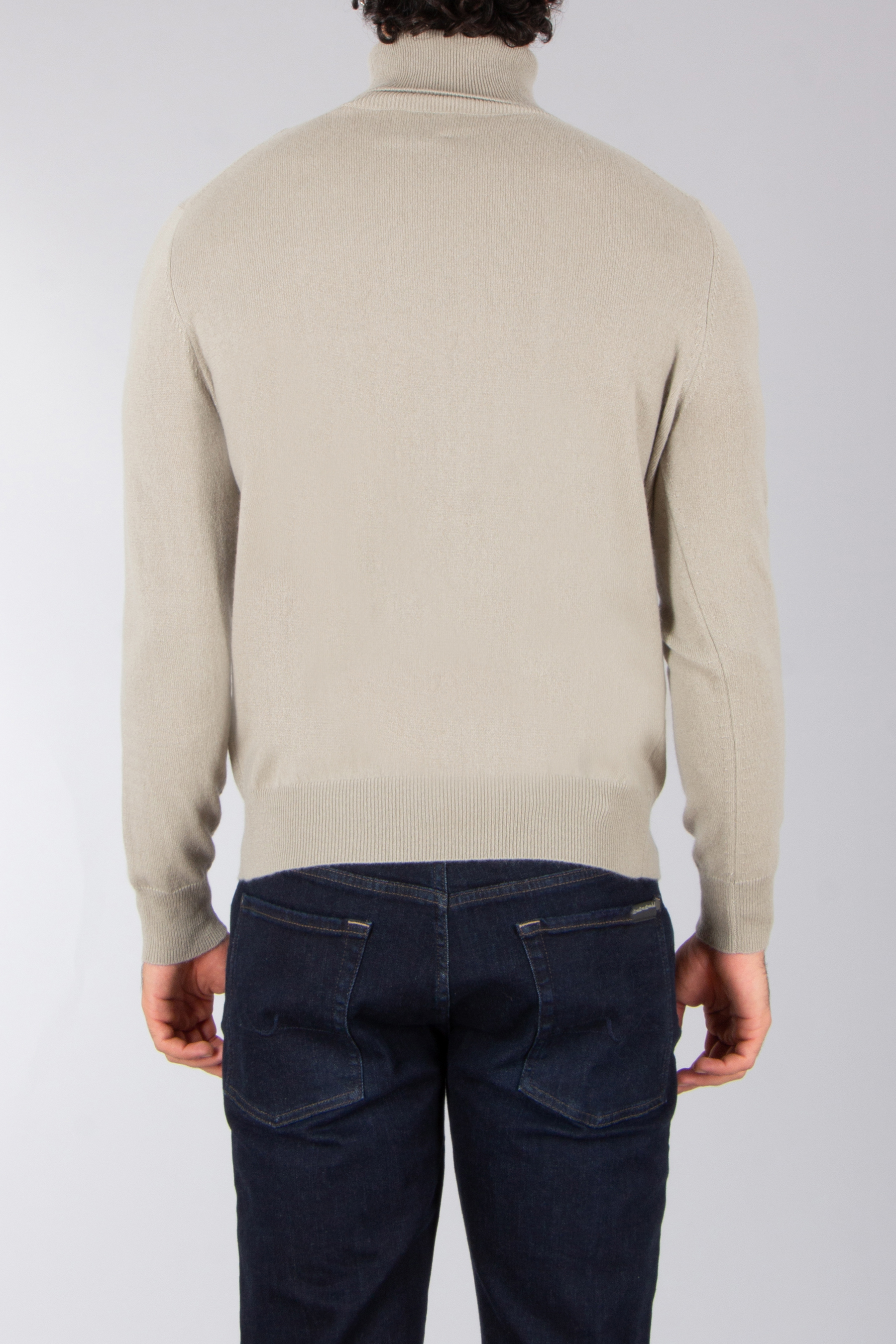 ALLUDE Regular Fit Cashmere Turtleneck Sweater Langarm, Ärmel, Strickwaren, Pullover, Hosen