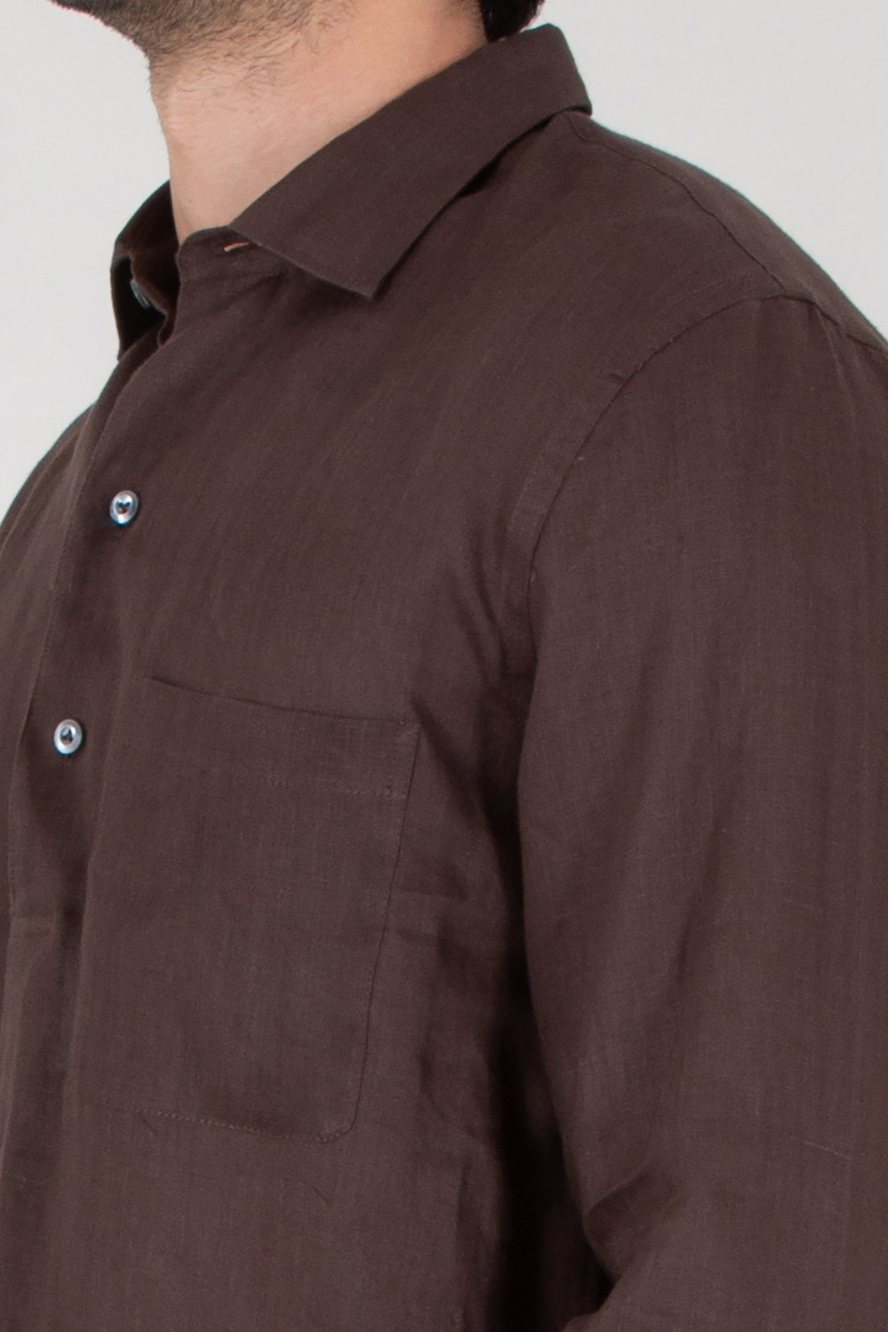 VAN LAACK Relaxed Fit Linen Tunic Shirt Romin