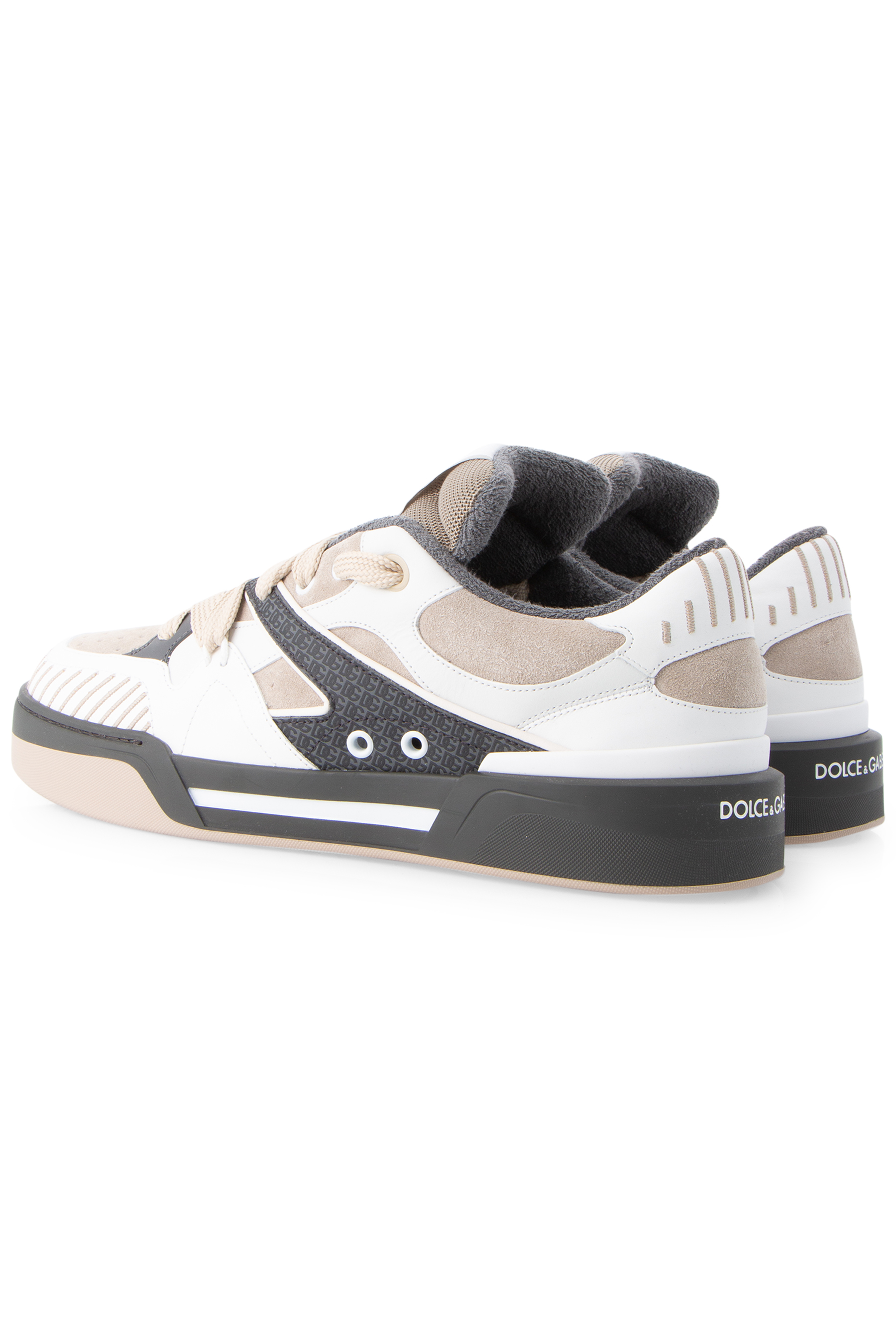 DOLCE & GABBANA Low Leather Sneakers New Roma