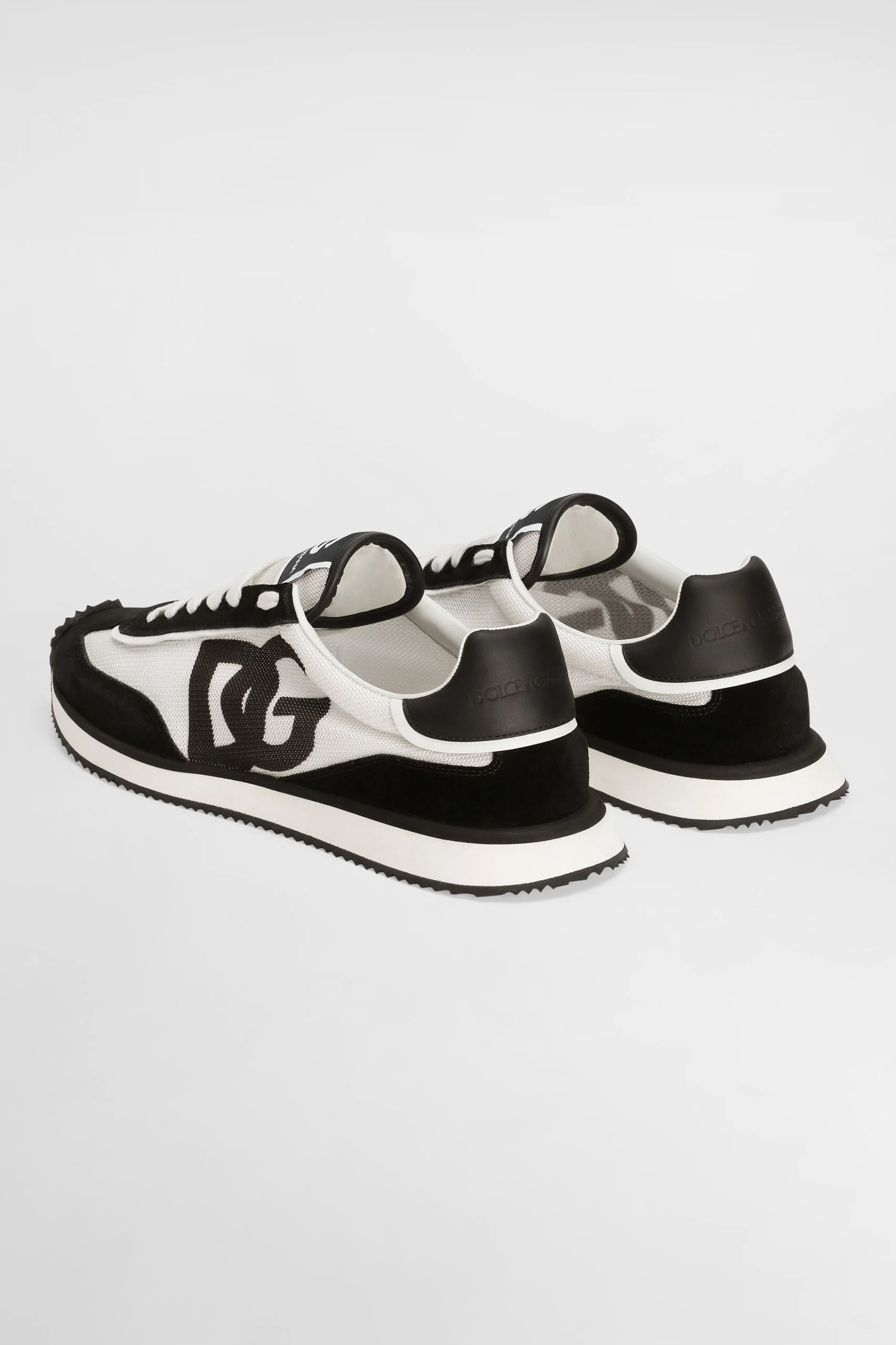 DOLCE & GABBANA Mesh & Suede Sneakers DG CUSHION DOLCE & GABBANA Mesh & Suede Sneakers DG CUSHION