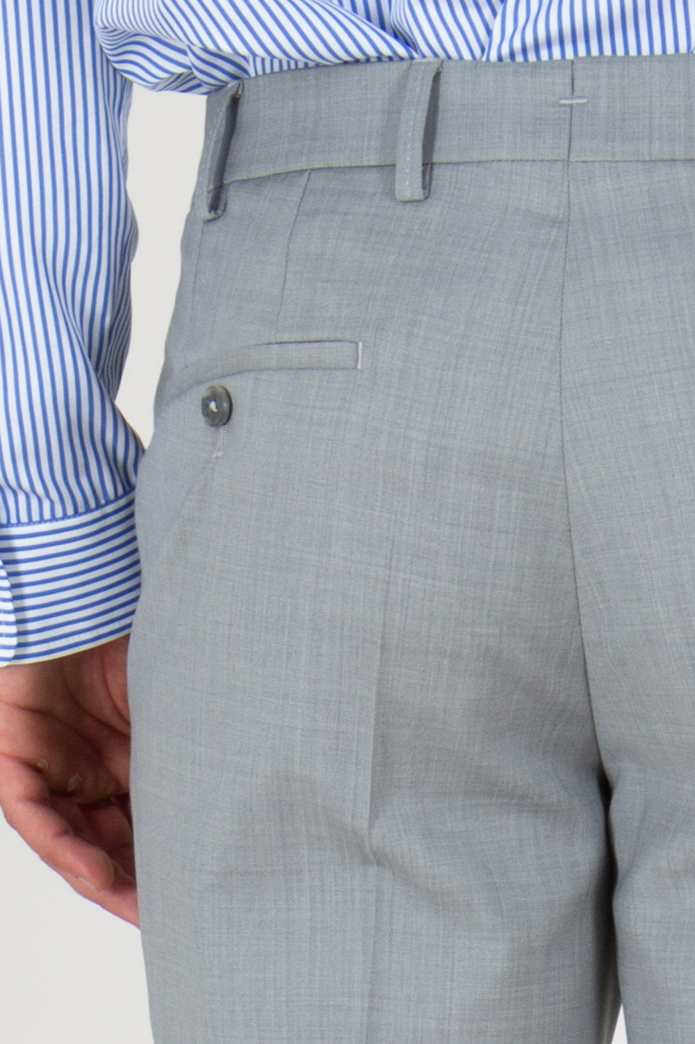 HILTL Regular Fit Virgin Wool Trousers Piacenza