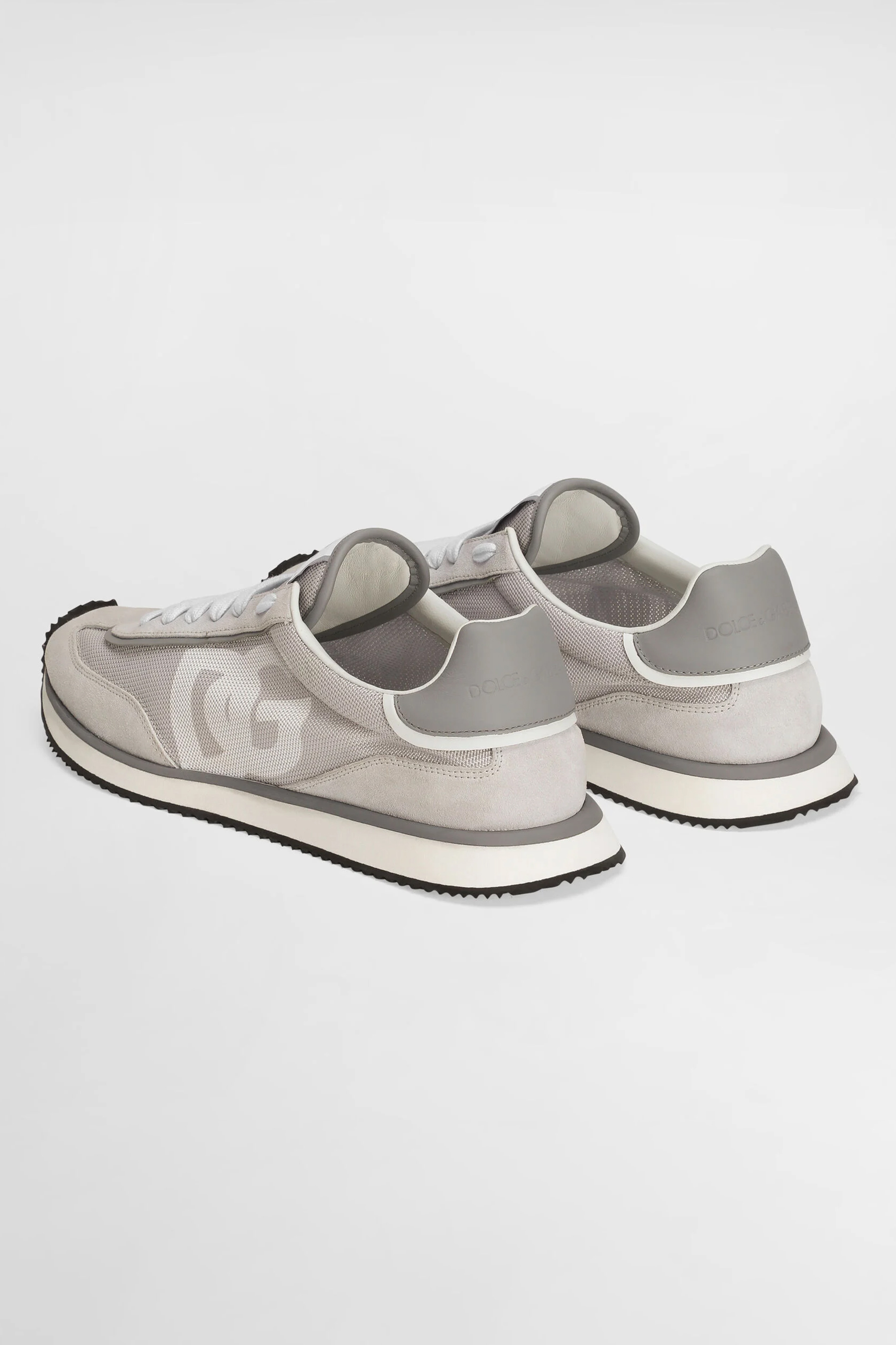 DOLCE & GABBANA Mesh & Suede Sneakers DG CUSHION DOLCE & GABBANA Mesh & Suede Sneakers DG CUSHION
