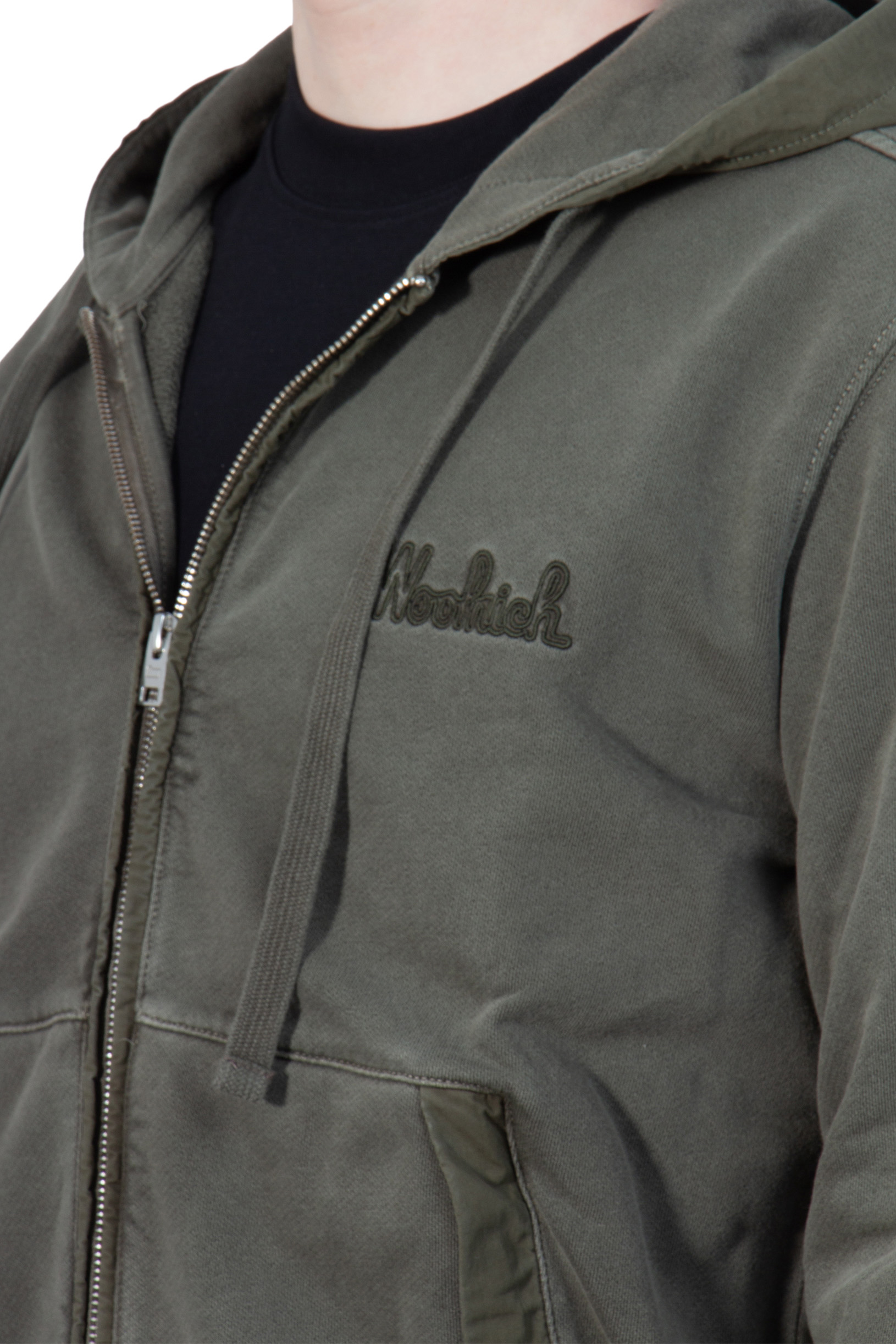 WOOLRICH Cotton Zip-Hoodie WOOLRICH Cotton Zip-Hoodie