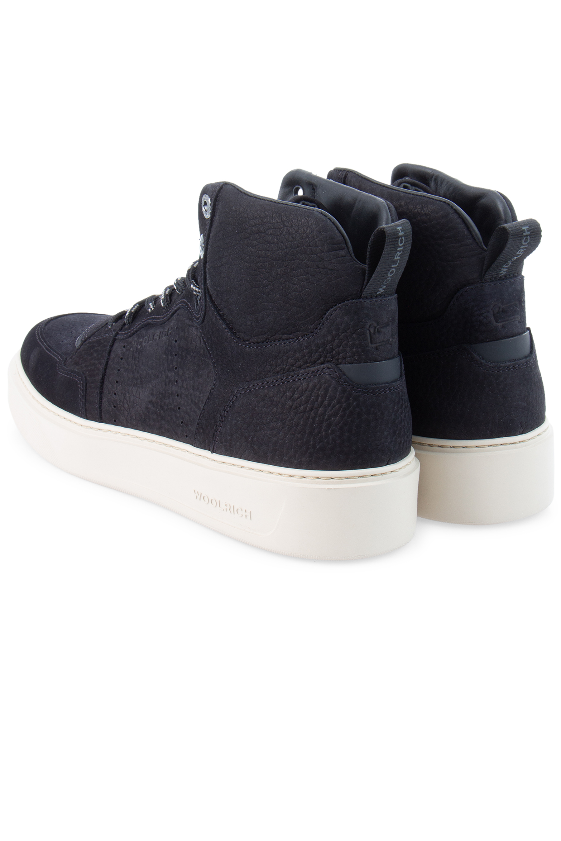 WOOLRICH Mid Leather Sneakers Classic Tennis WOOLRICH Mid Leather Sneakers Classic Tennis
