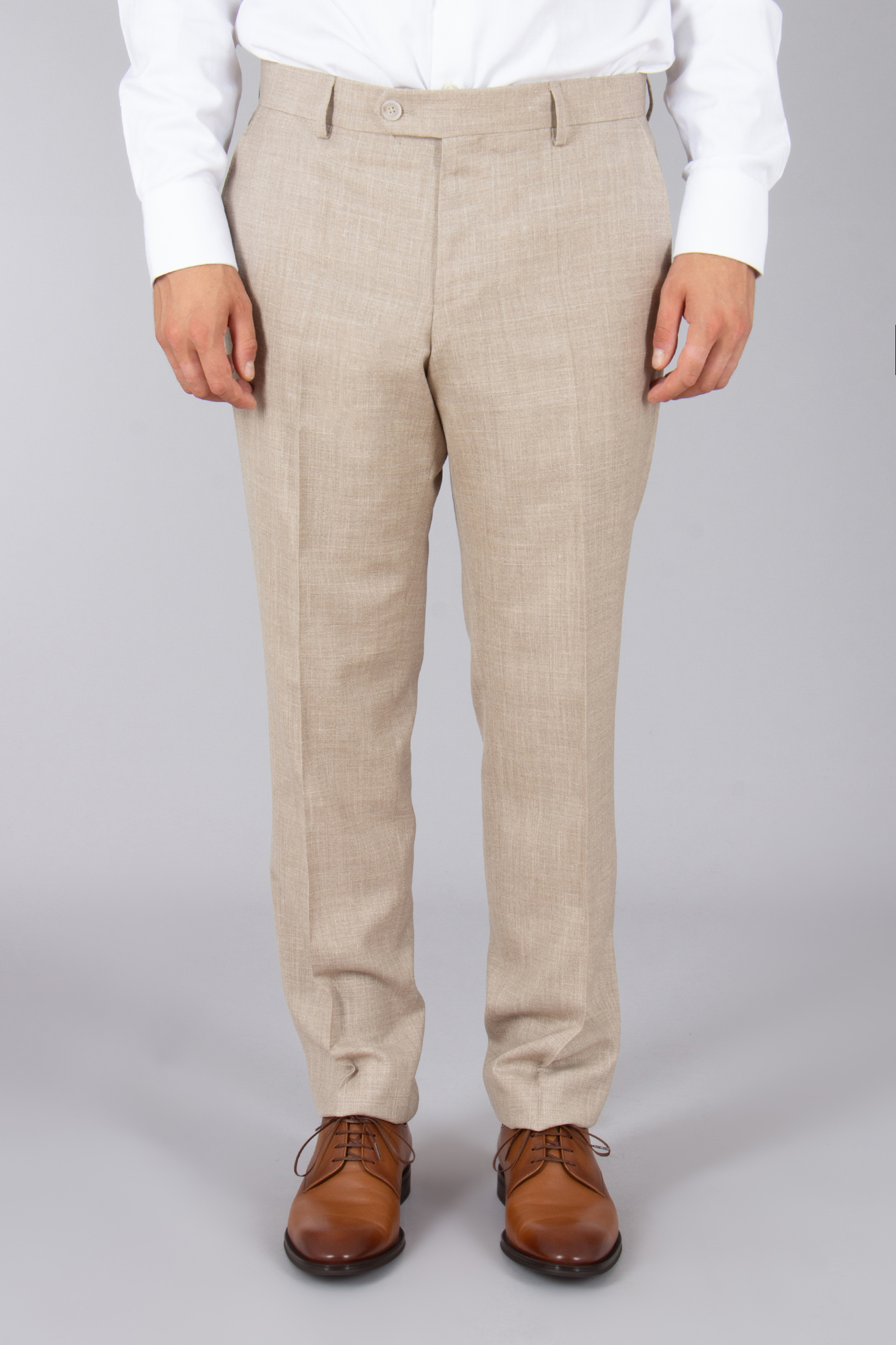 BECKHAM X BOSS Regular Fit Virgin Wool-Silk-Linen Blend Suit BECKHAM X BOSS Regular Fit Virgin Wool-Silk-Linen Blend Suit