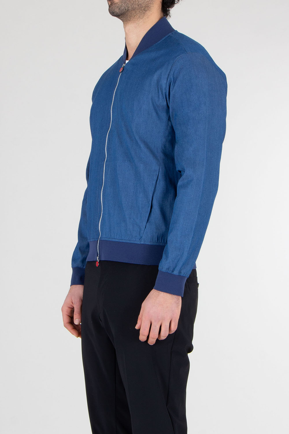 KITON Regular Fit Cotton Stretch Sport Jacket