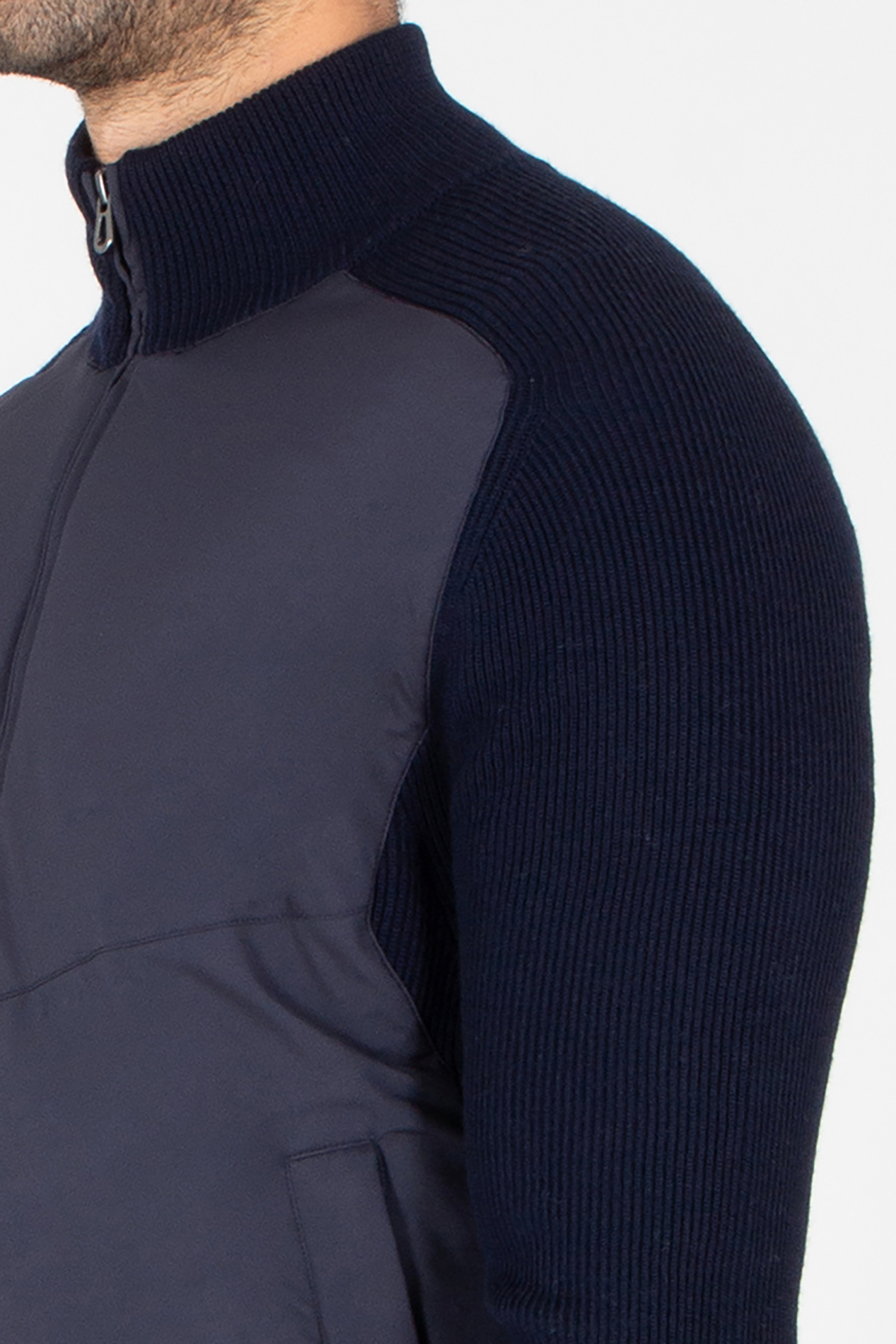 Mantel, Jacke, Fleece, Pullover, Person