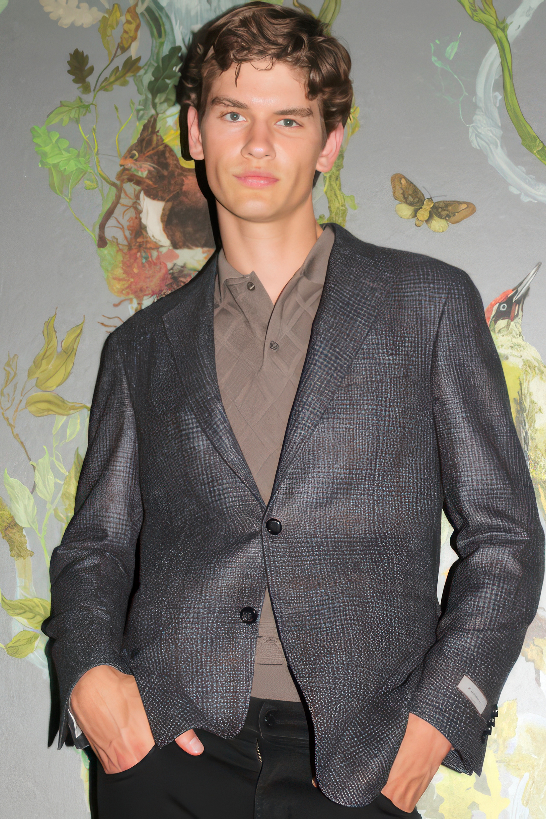 CANALI Modern Fit Checked Super 130's Wool Jacket Kei Mantel, Jacke, Blazer, Formelle Kleidung, Anzug