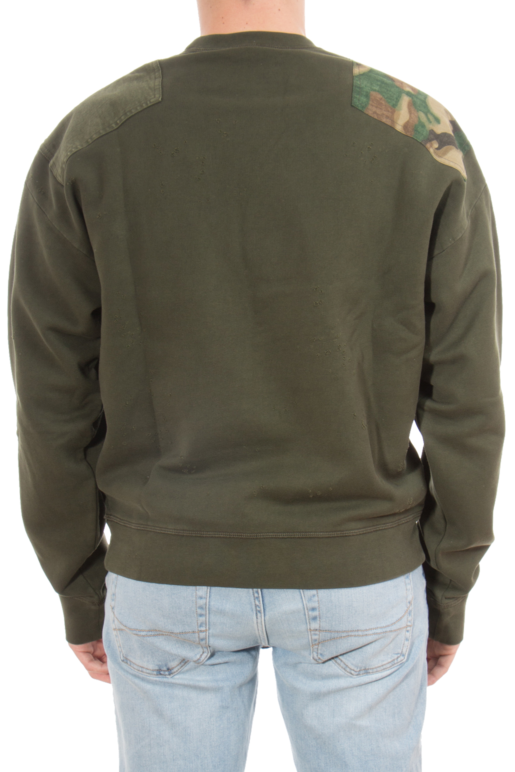 DSQUARED2 Patch Cotton Sweatshirt