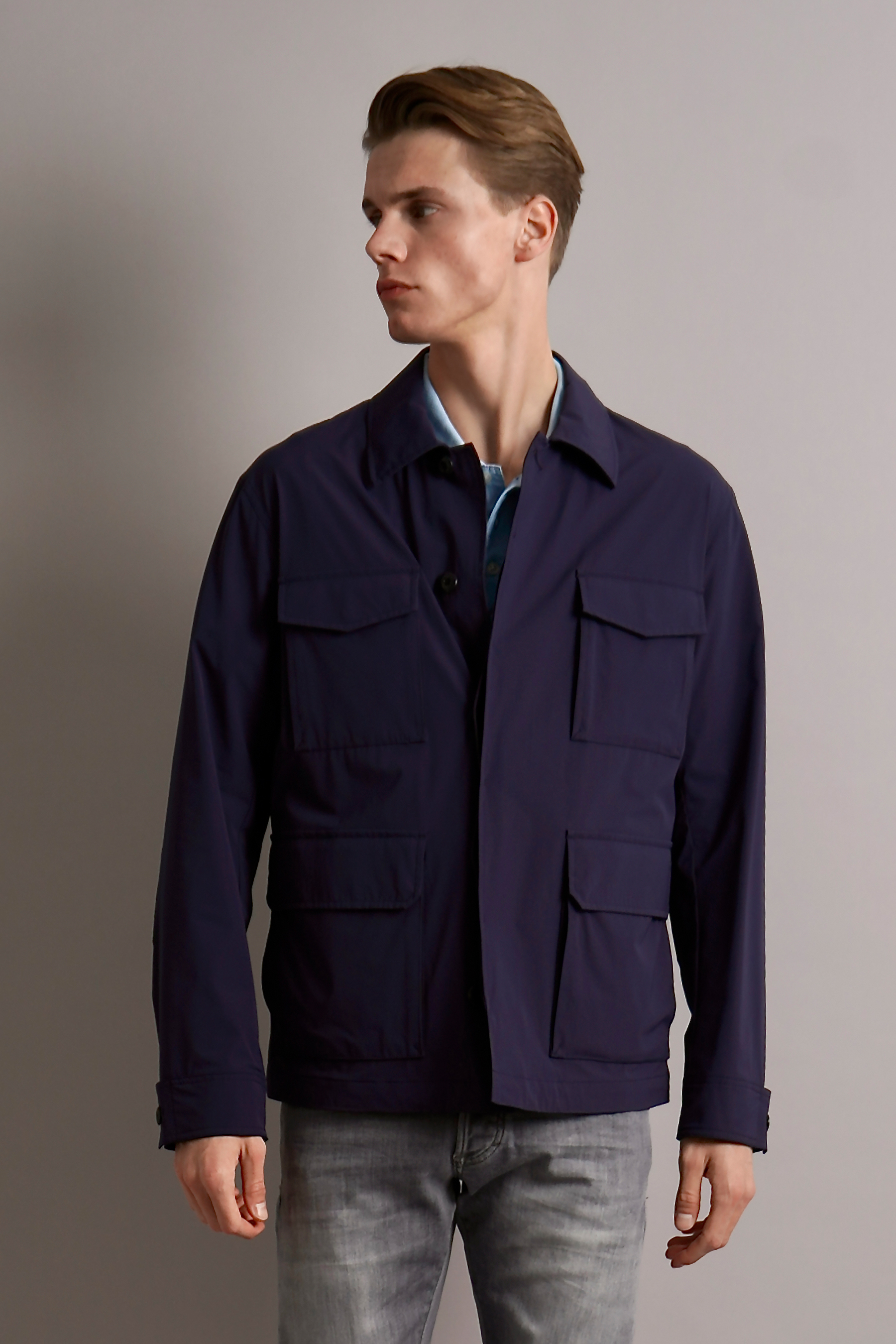 WOOLRICH Matt Stretch Field Jacket