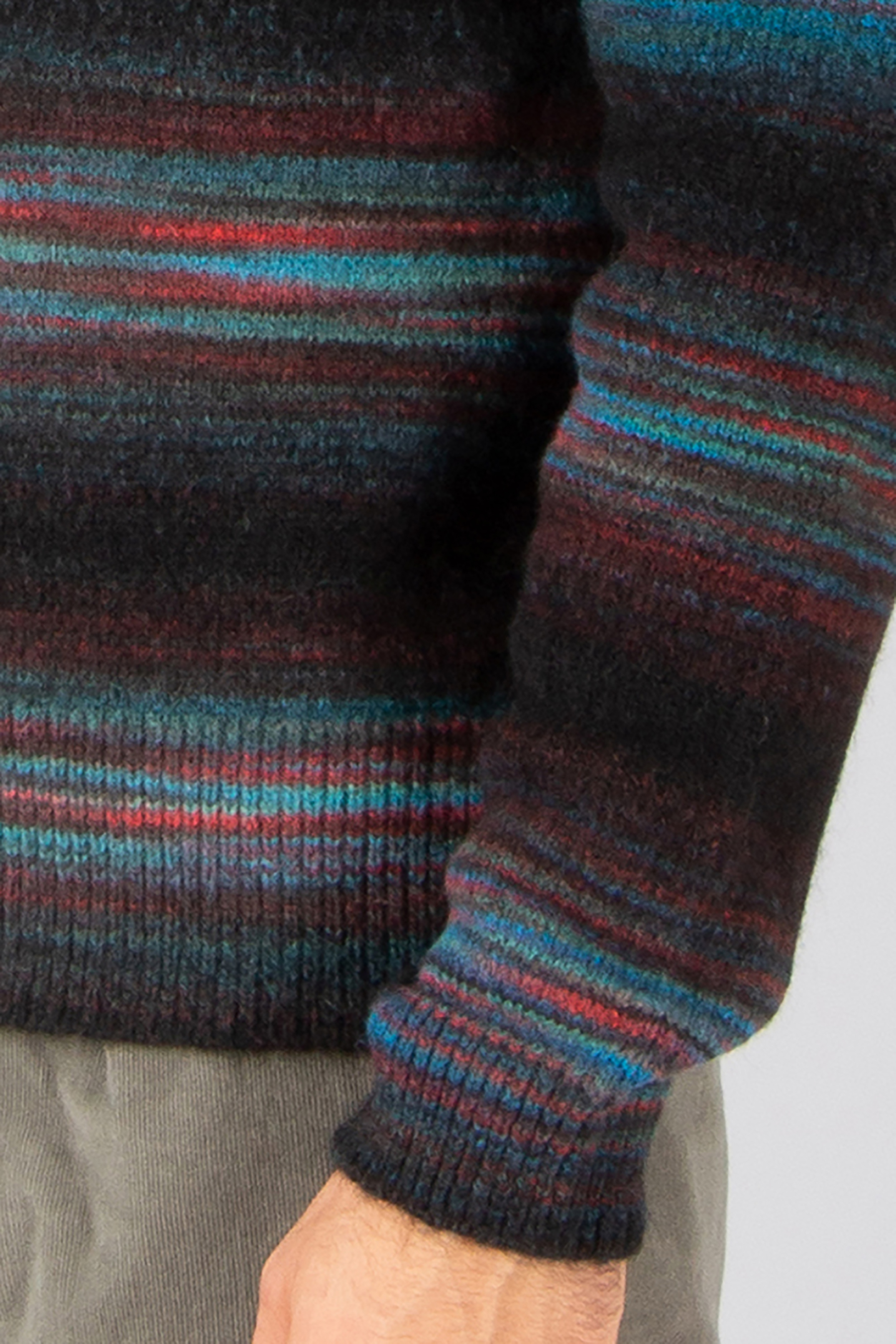 PAUL SMITH Regular Fit Striped Alpaca-Wool Blend Cardigan Bekleidung, Strickwaren, Pullover