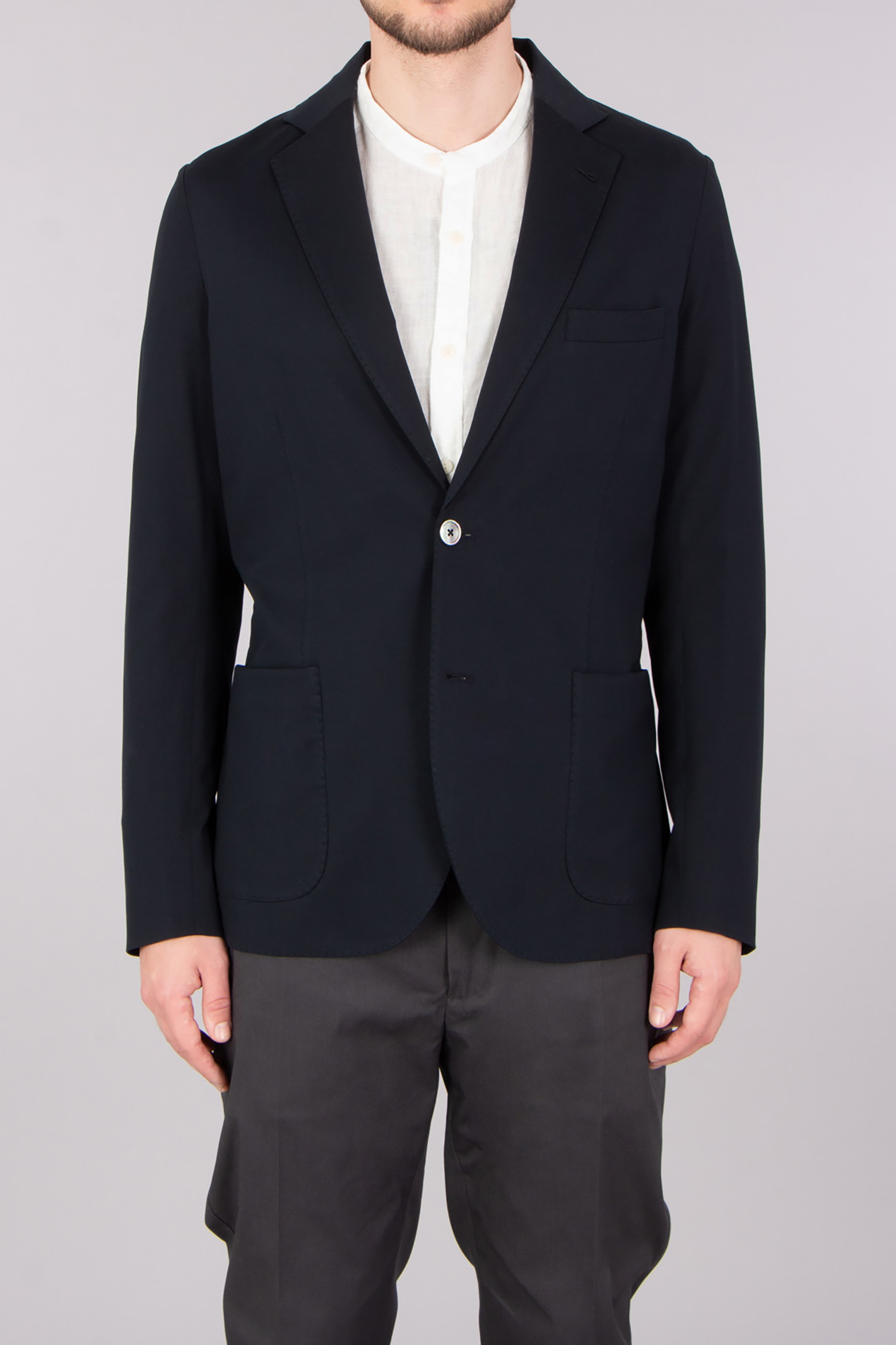 STEFAN BRANDT Regular Fit Urpima Sea Island Cotton Stretch Jersey Jacket Adrian Blazer, Mantel, Jacke, Formelle Kleidung, Anzug