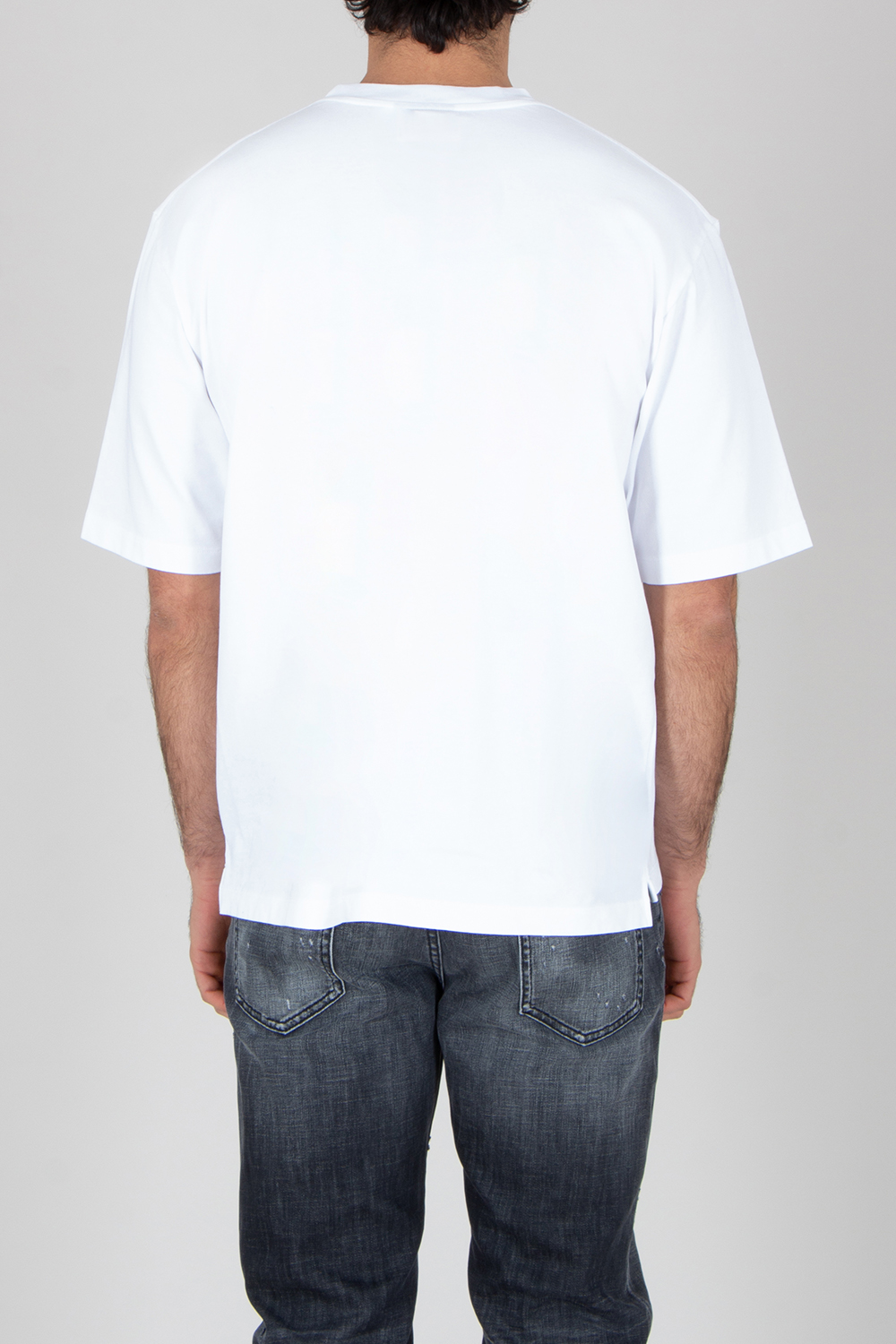 T-shirt, Jeans, Hemd, Mann, Person